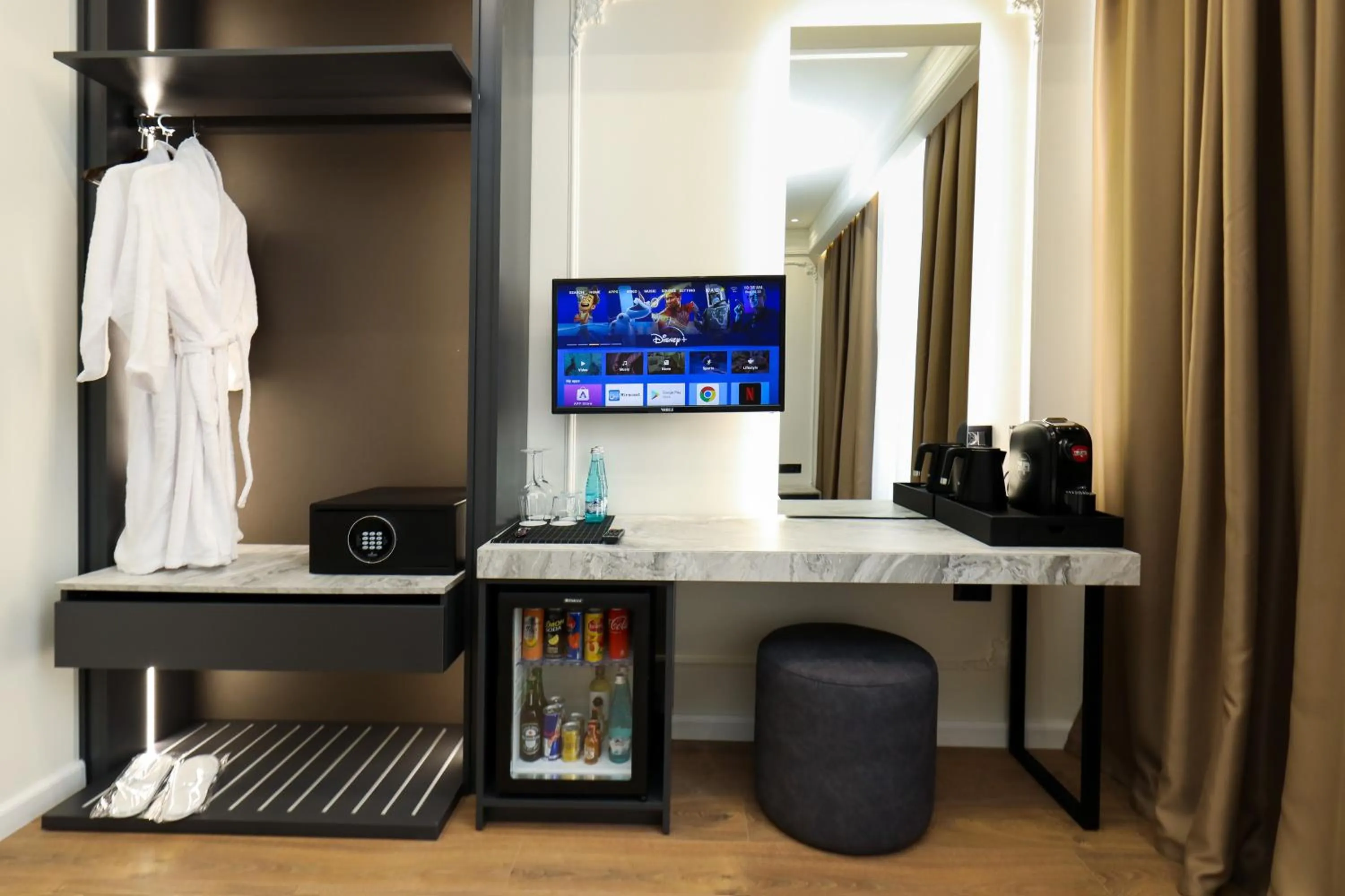 wardrobe in Hotel Adore