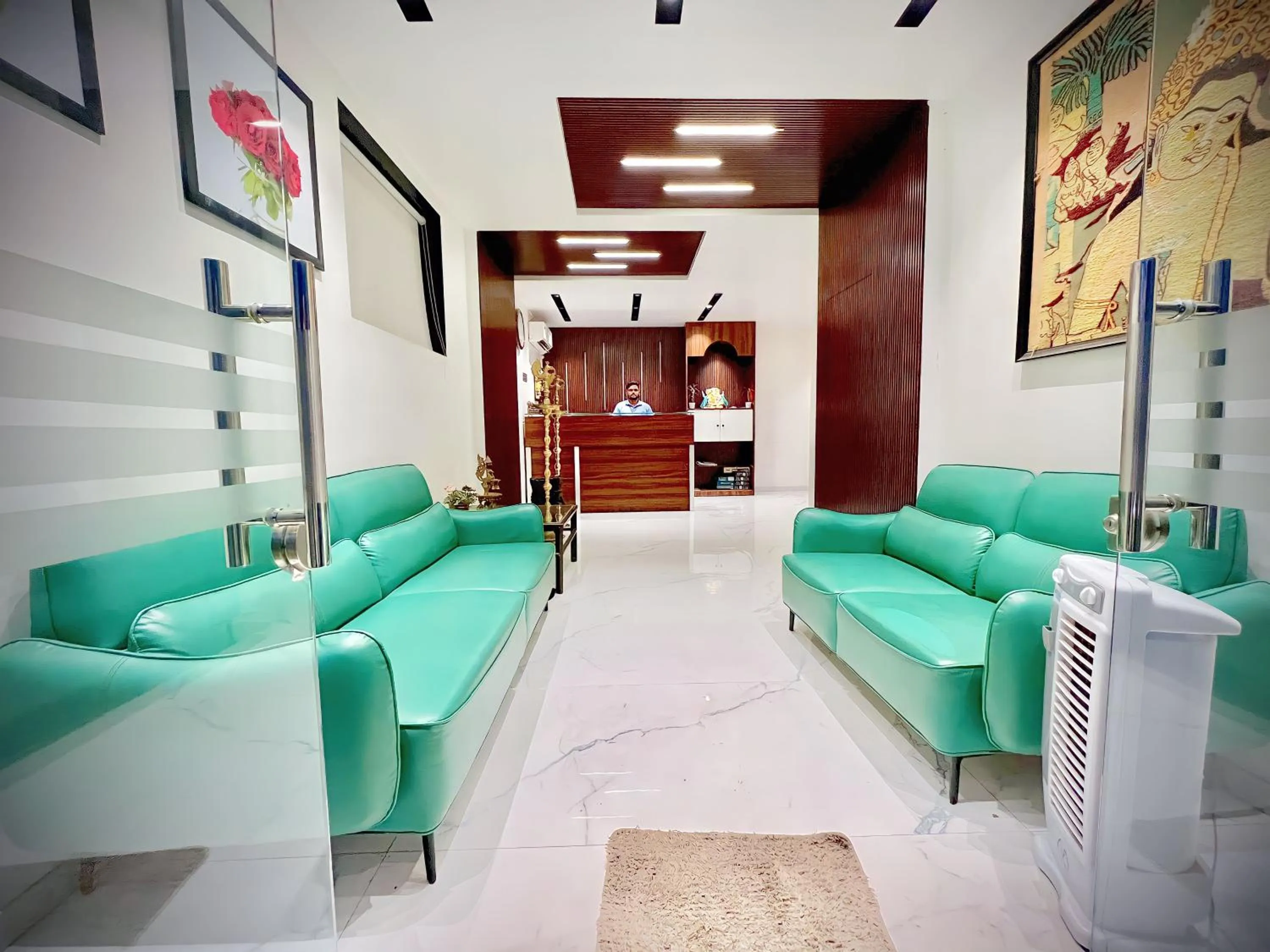 Lobby or reception in Hotel Rahul Regency, Aurangabad