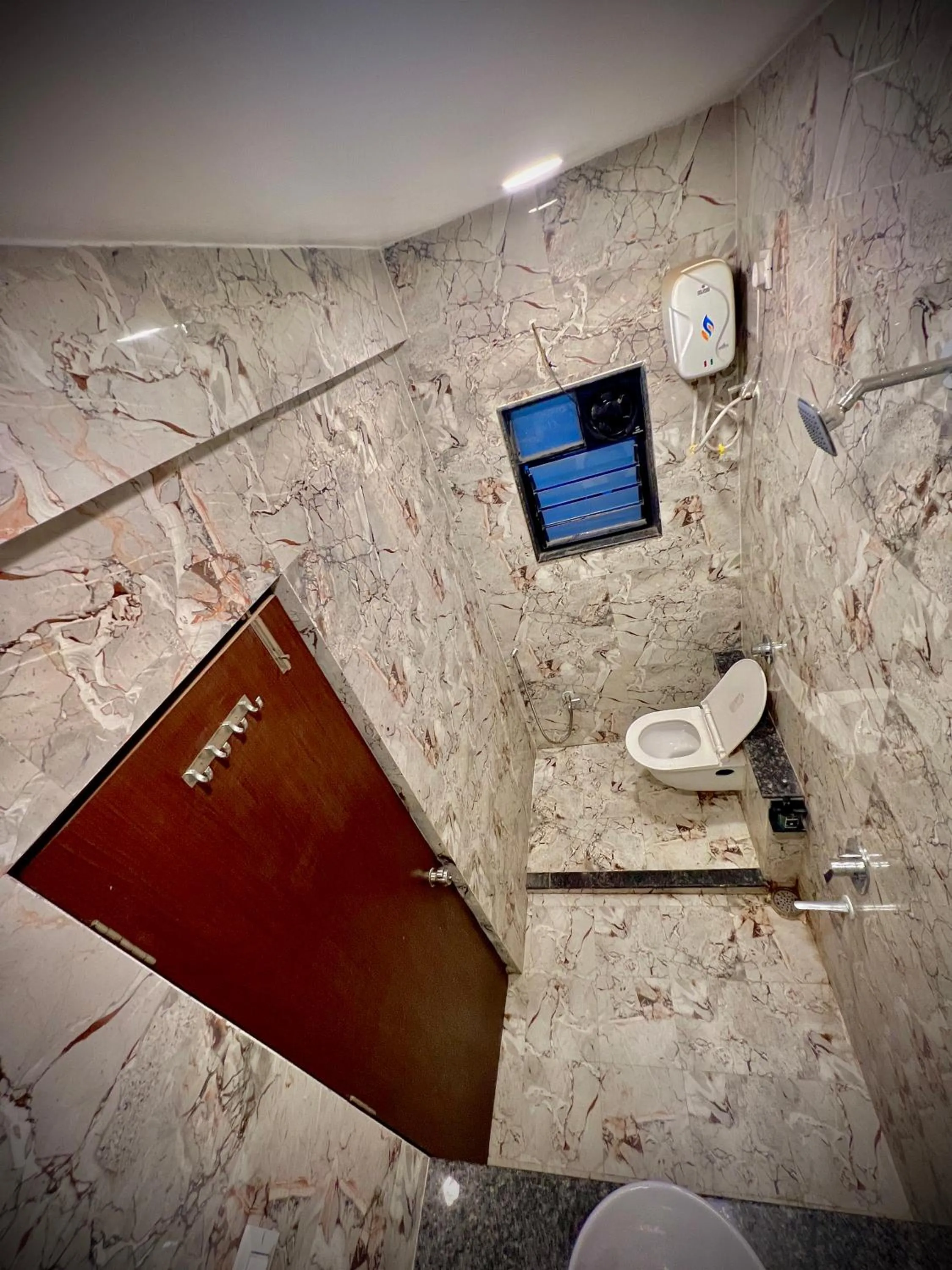 Toilet in Hotel Rahul Regency, Aurangabad