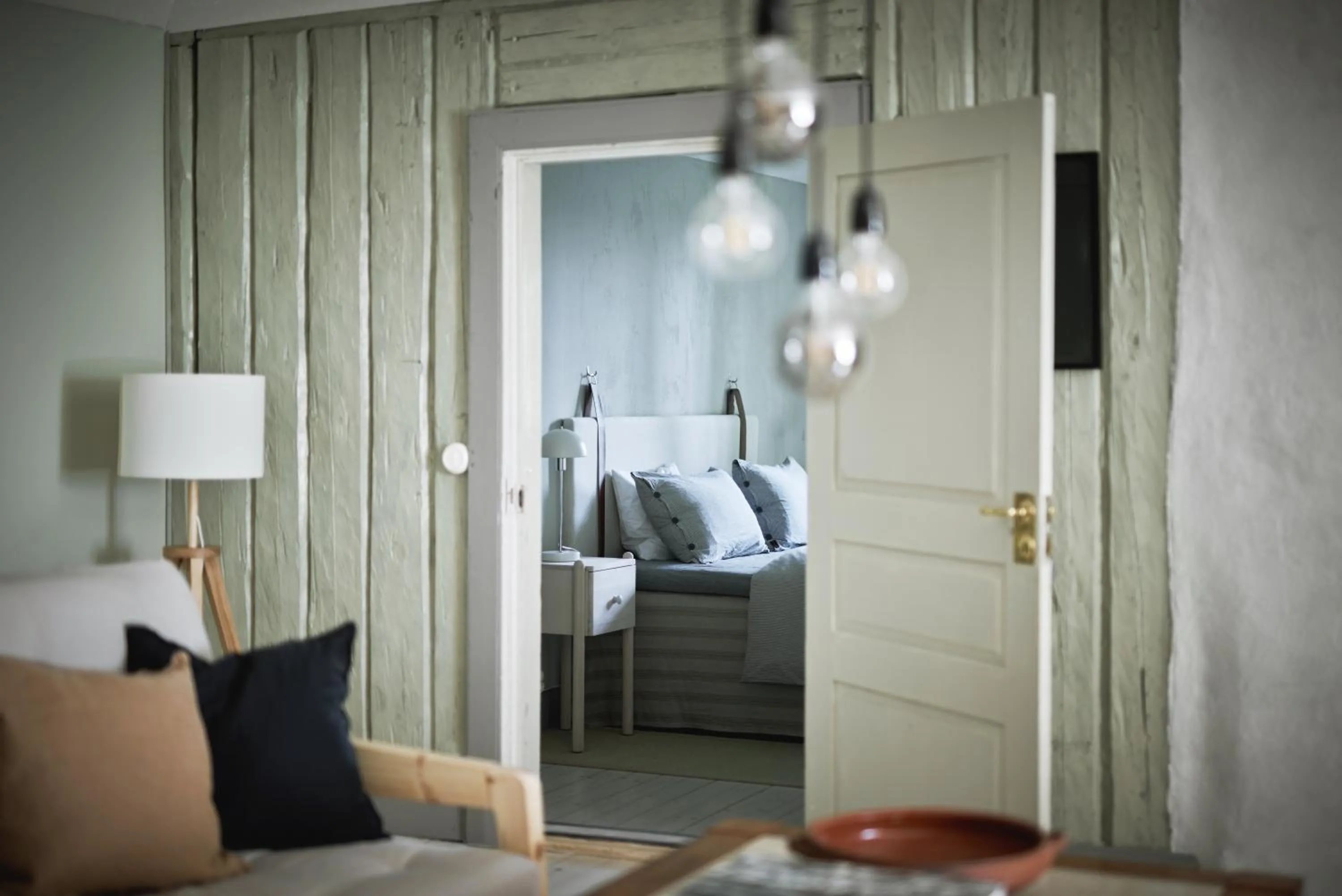 Living room, Bed in Kungs Starby Gård Bed and Breakfast