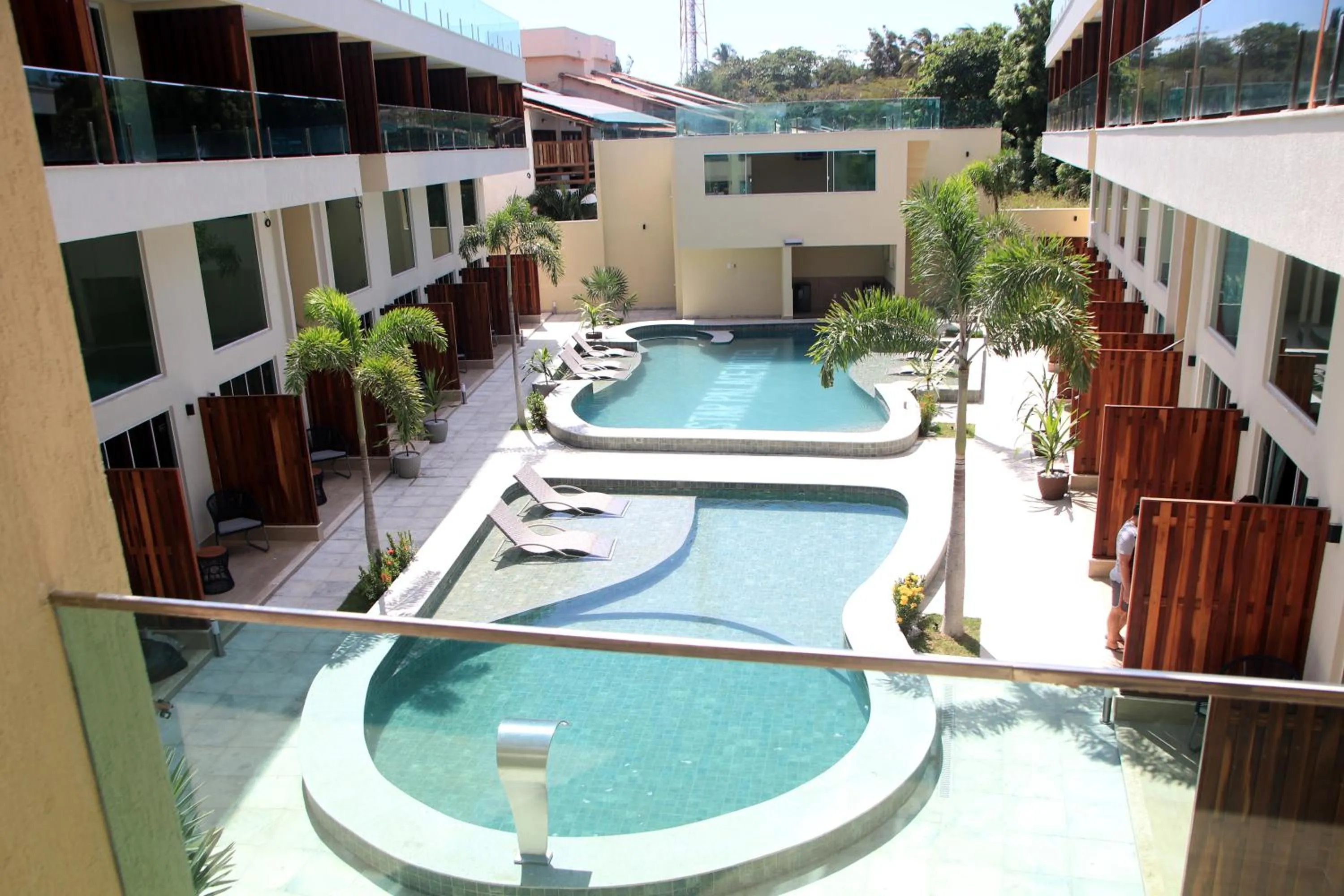 Pool view in Star Palace Hotel Jeri