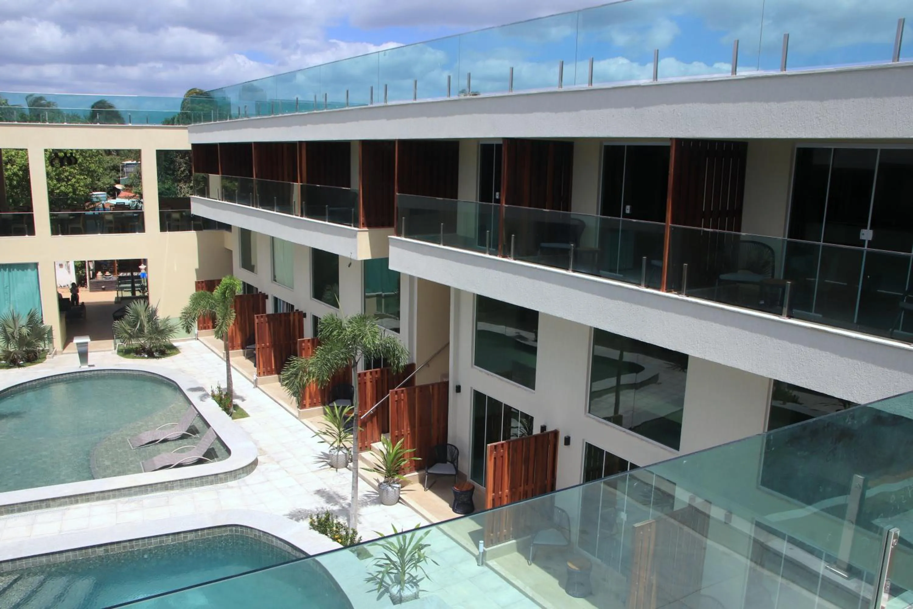 Pool view in Star Palace Hotel Jeri