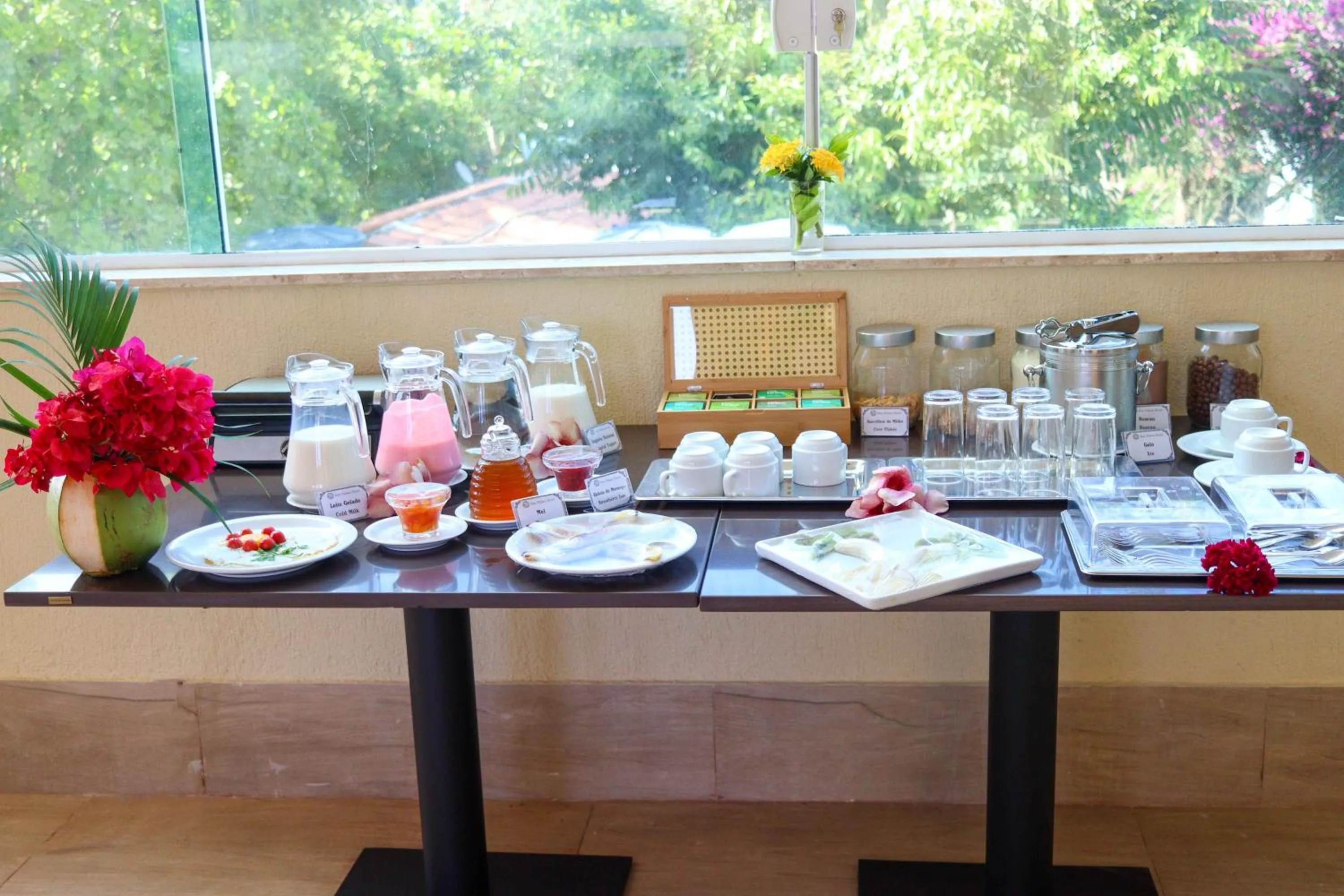Continental breakfast in Star Palace Hotel Jeri