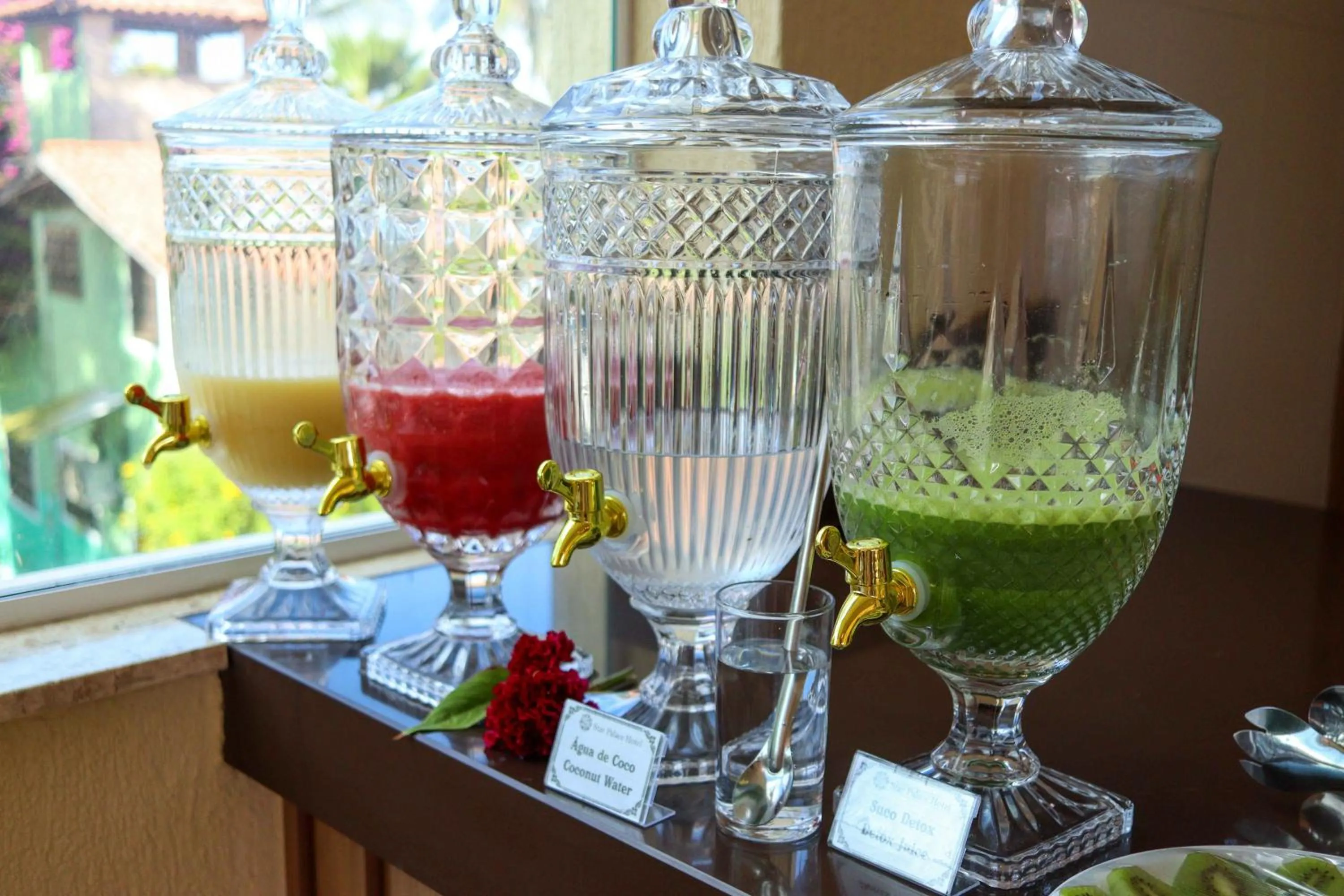 Continental breakfast in Star Palace Hotel Jeri