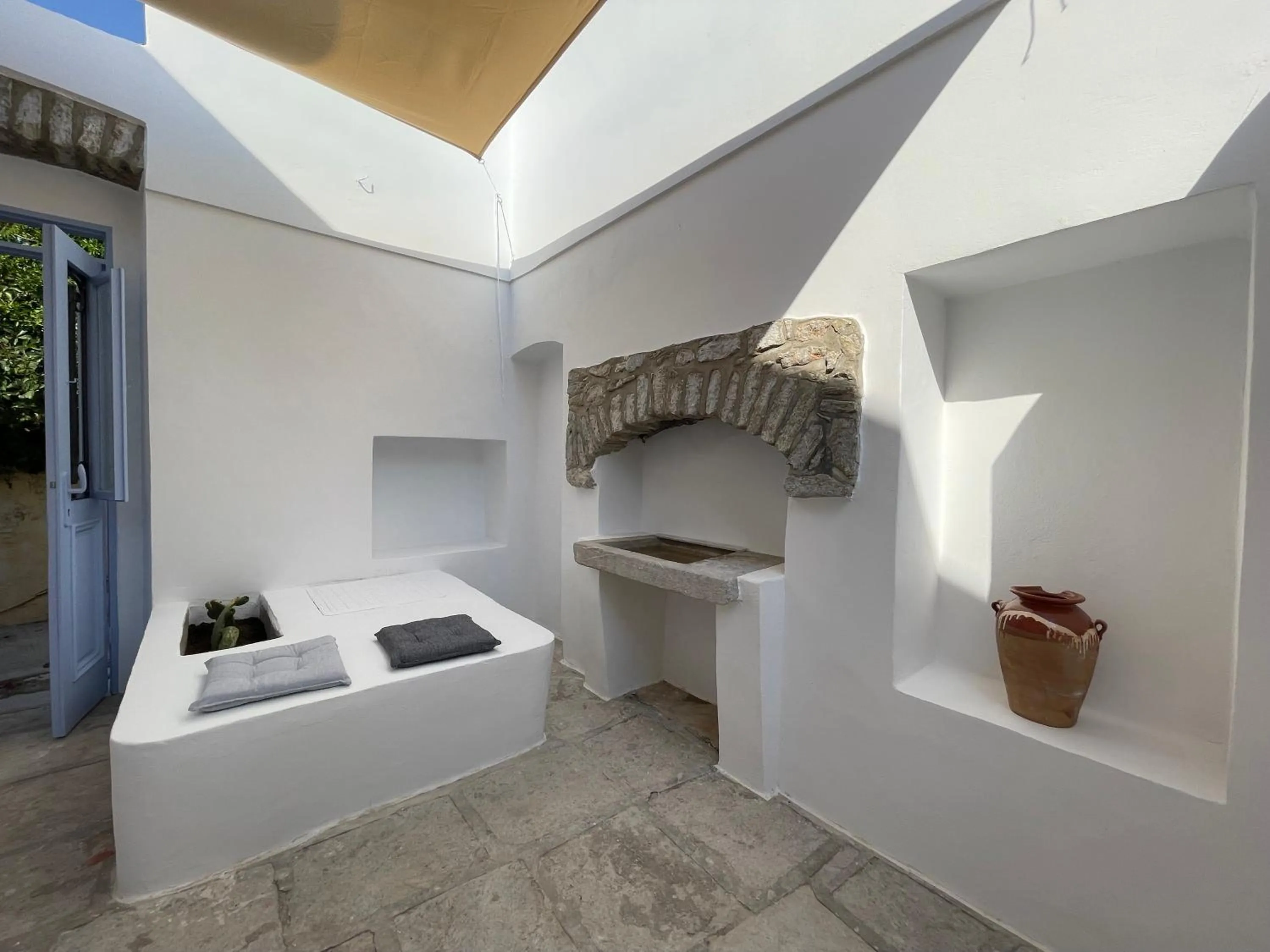 Inner courtyard view in Anamar Symi Residences