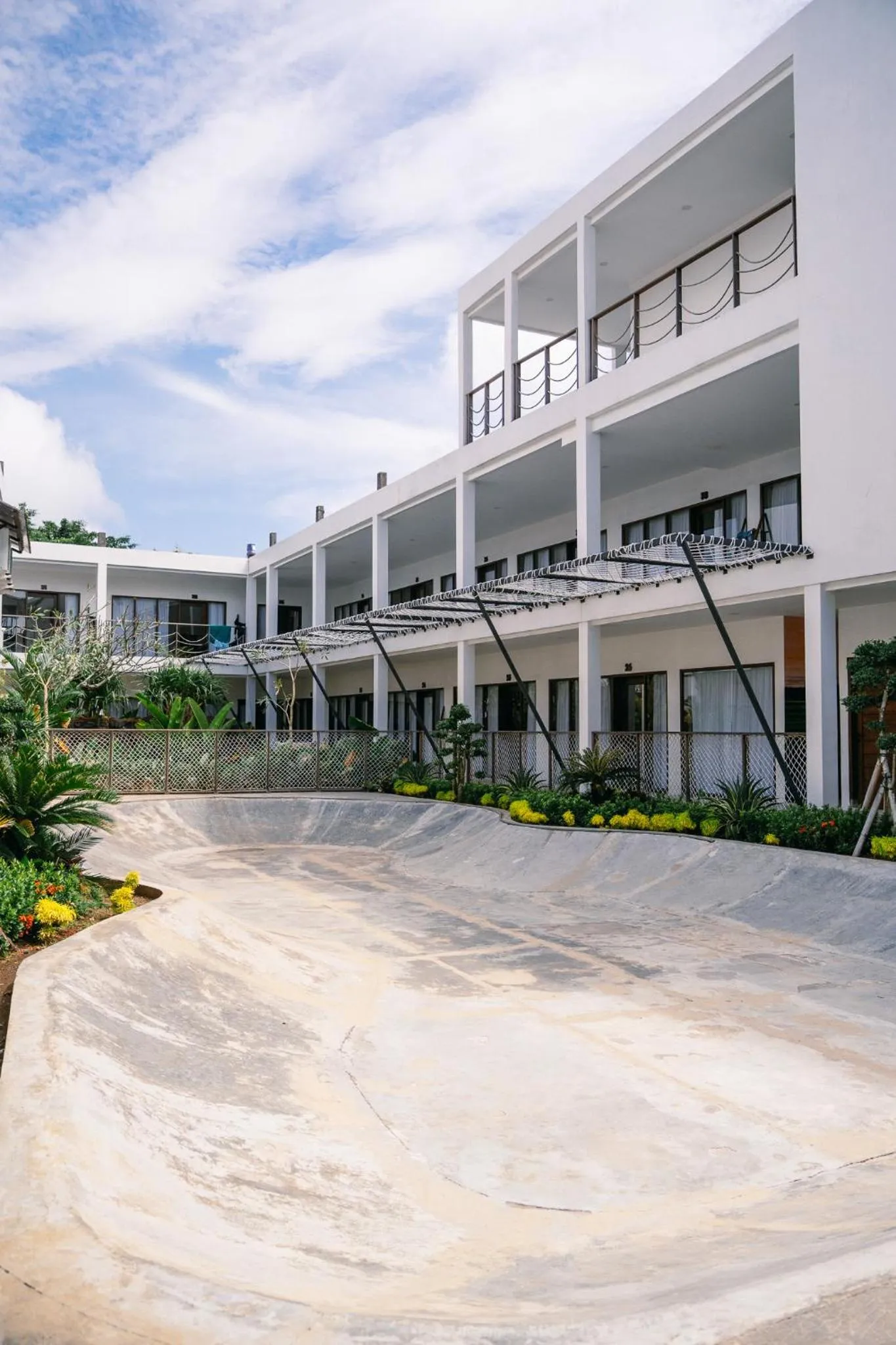 Property building in Kala Surf Camp