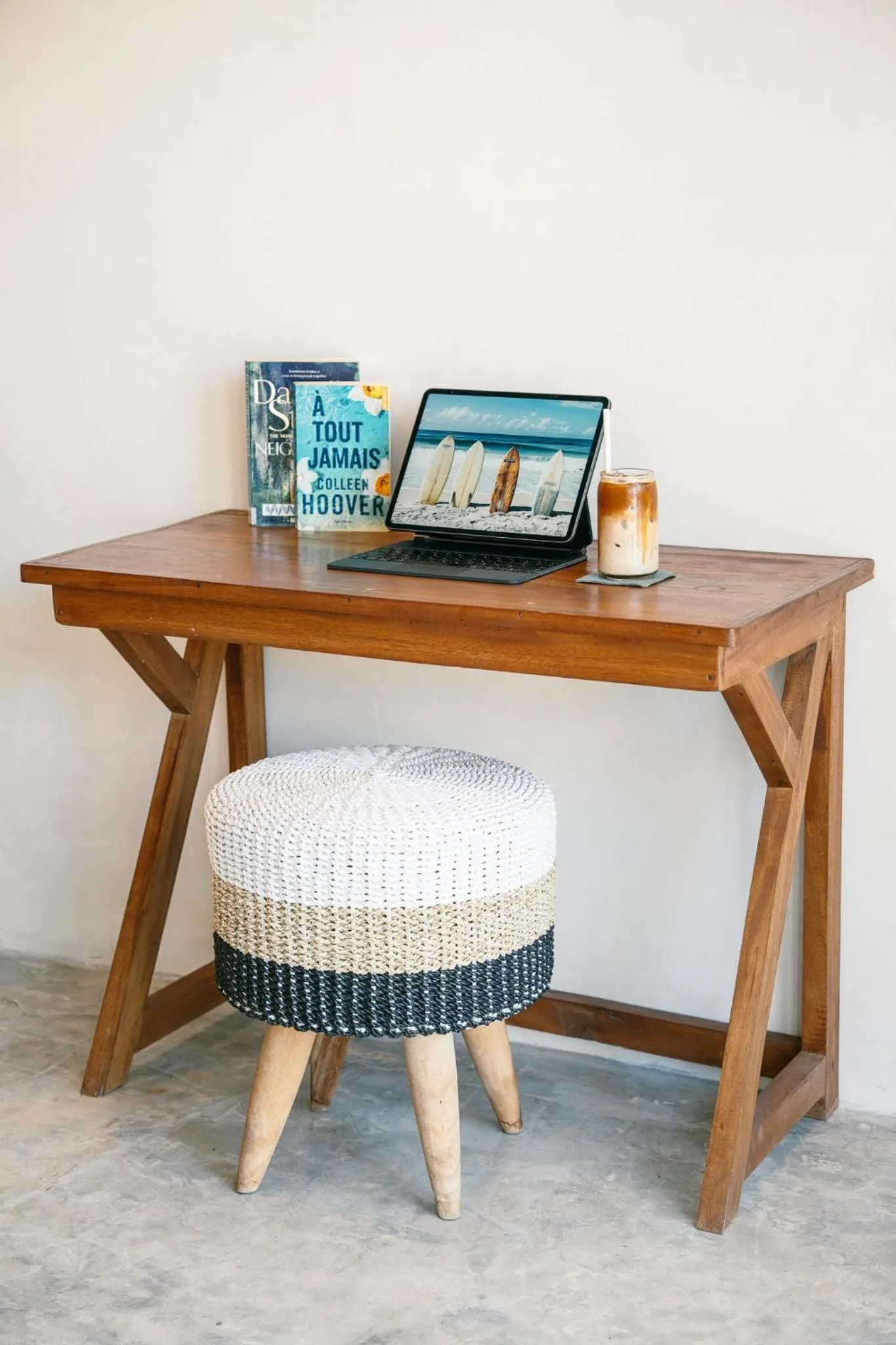 Seating area in Kala Surf Camp