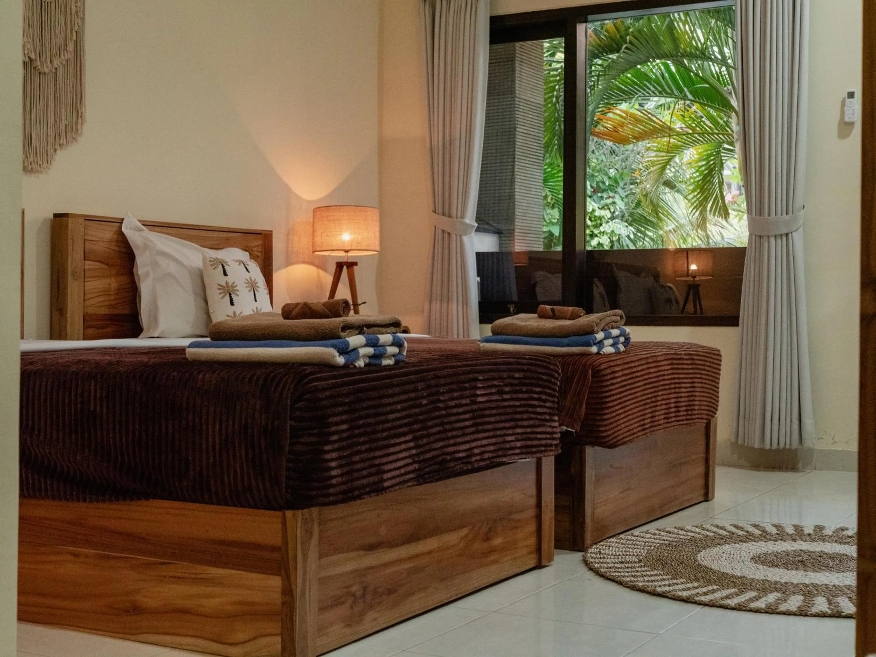 Private Deluxe Room with Terrace in Kala Surf Camp