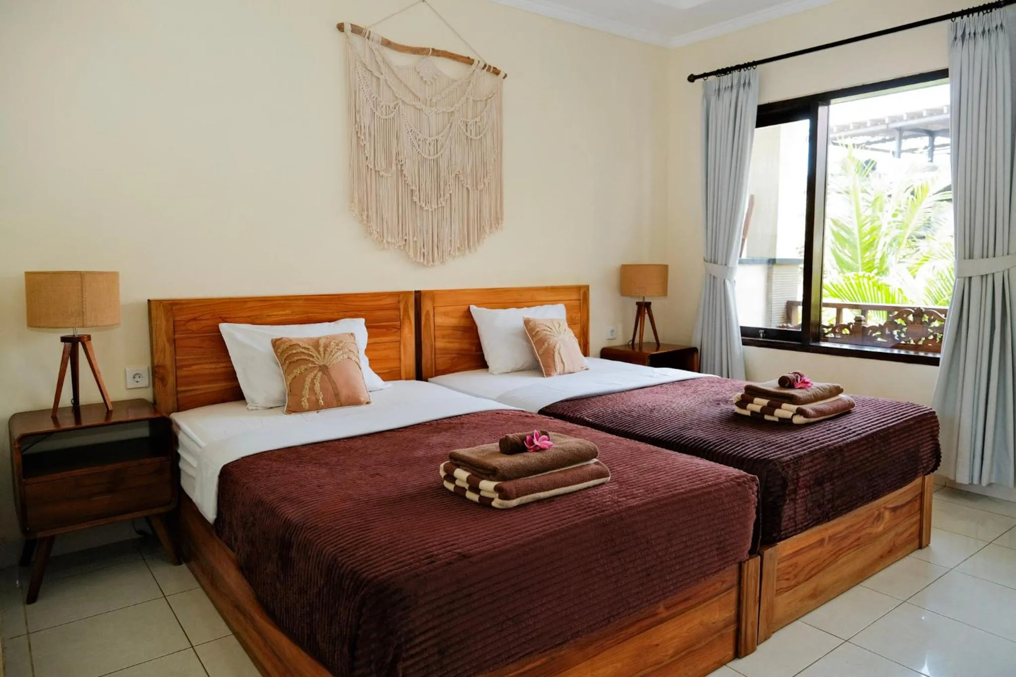 Bed in Kala Surf Camp