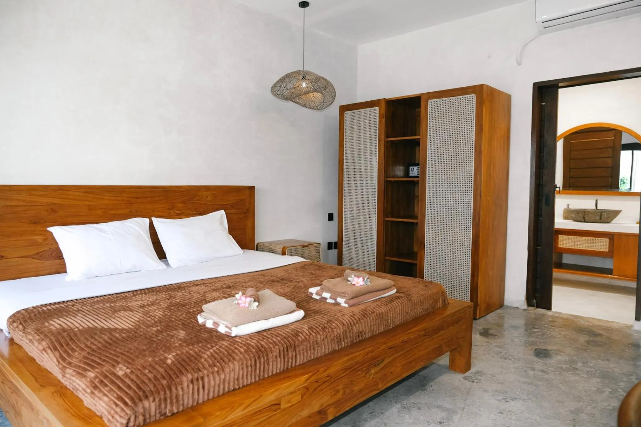 Bed in Kala Surf Camp