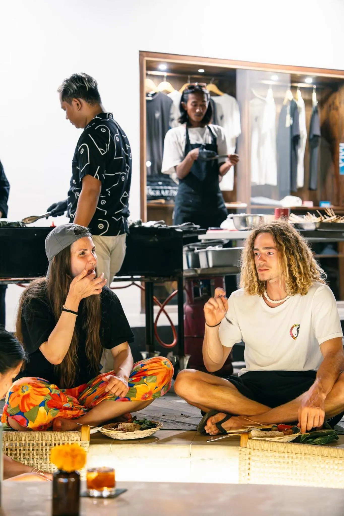 Evening entertainment in Kala Surf Camp