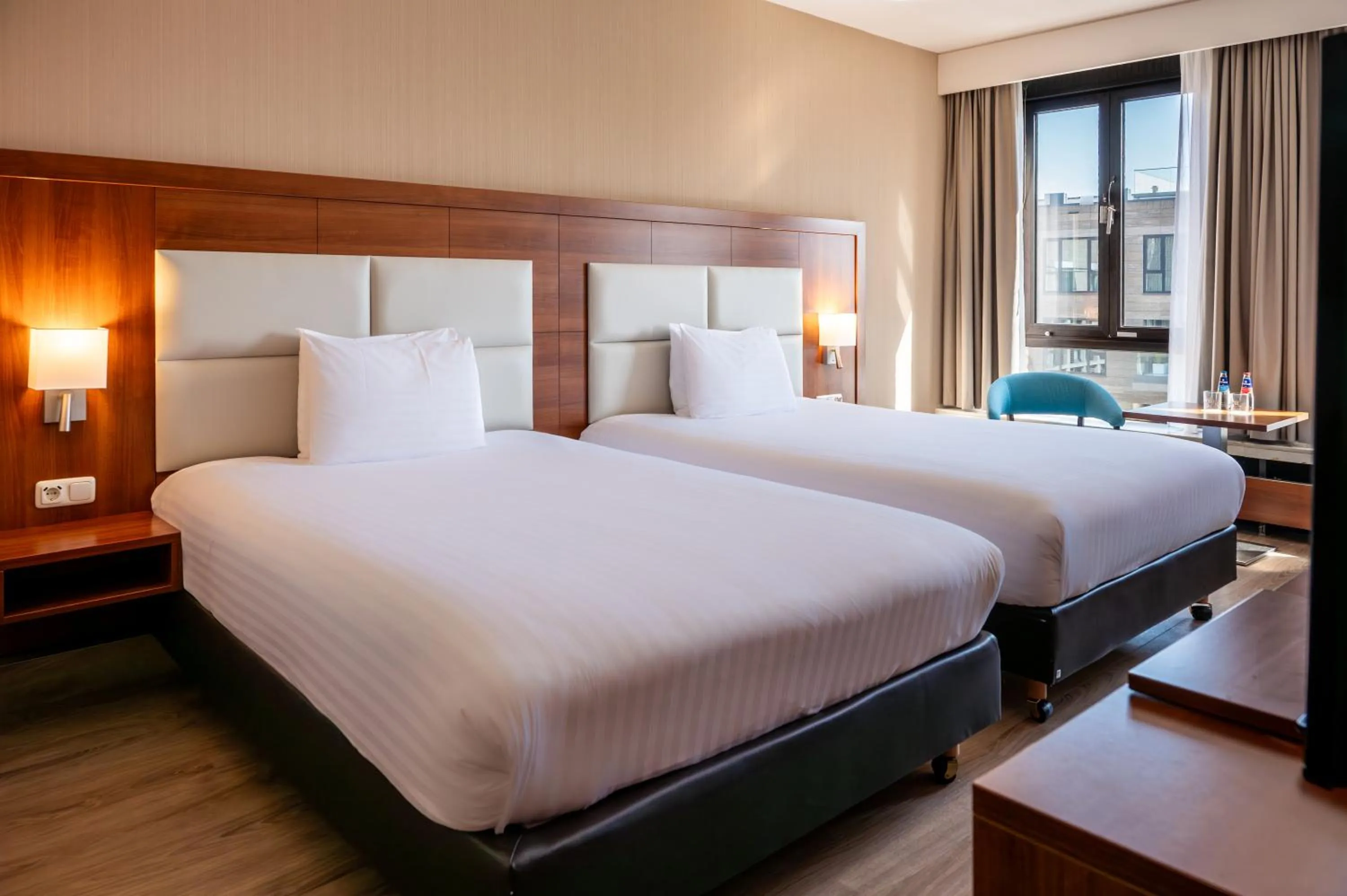 Bed in Crowne Plaza Maastricht by IHG