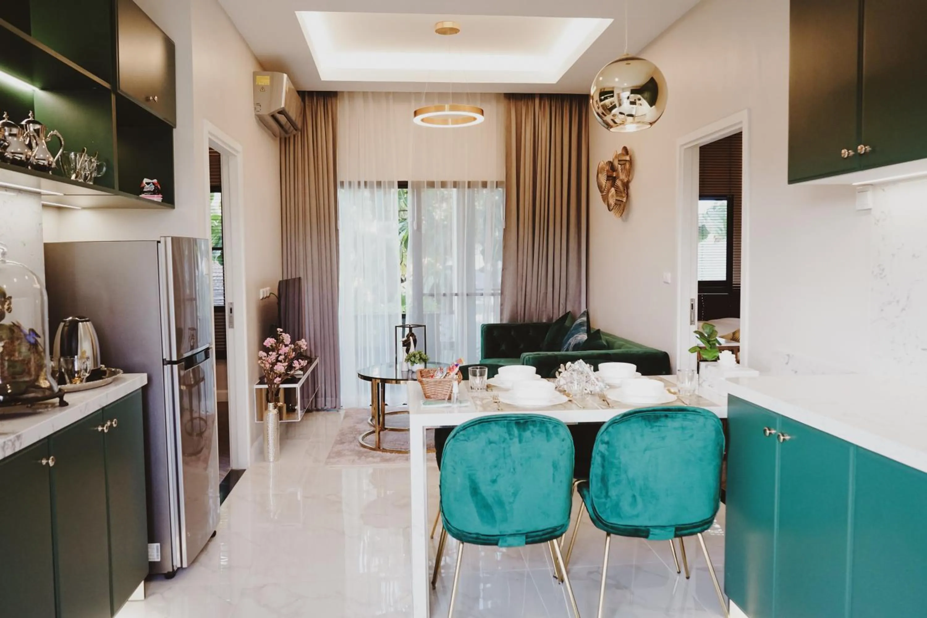 Dining area in THE NINE THASALA