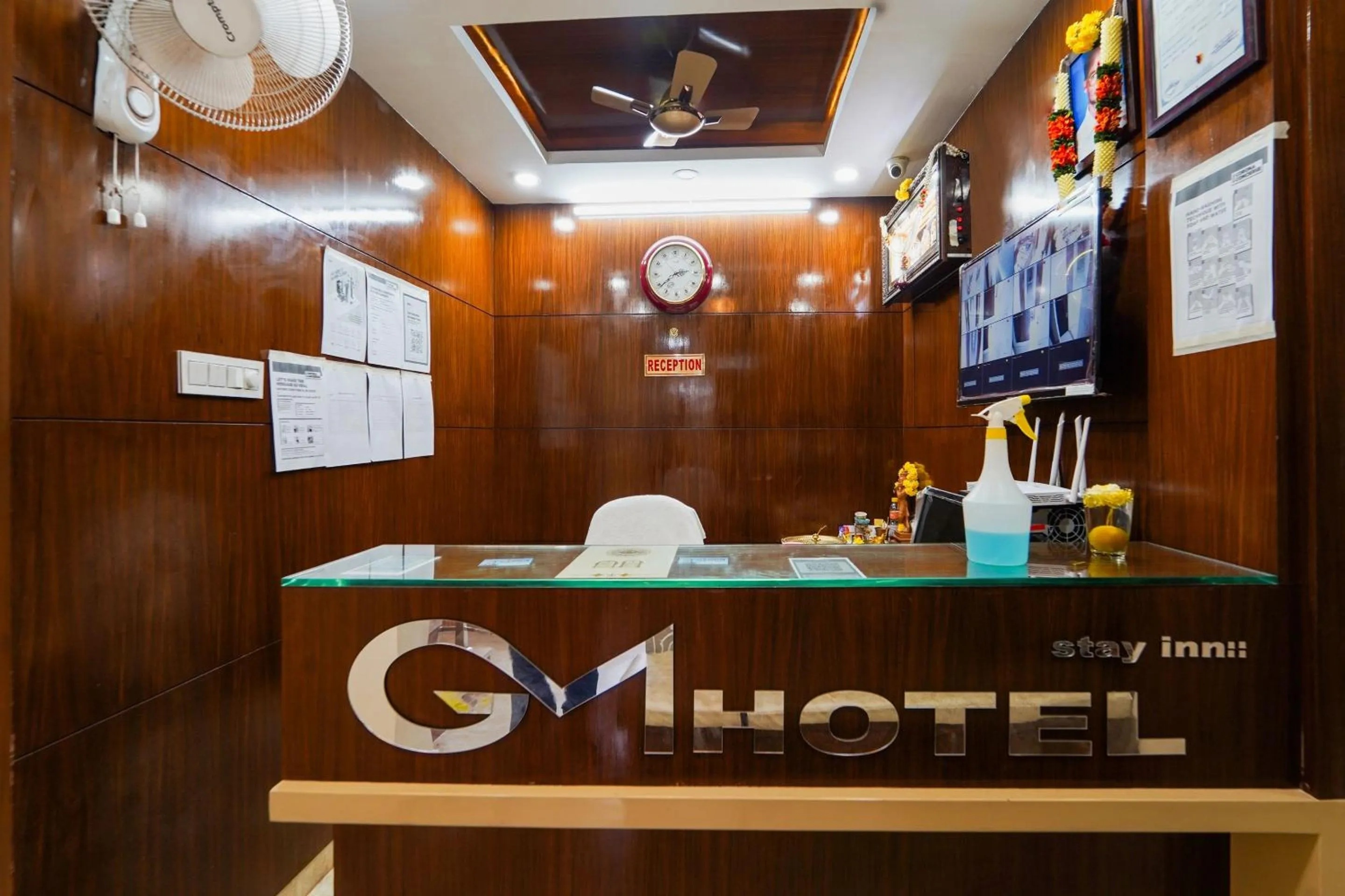 Lobby or reception in GM Hotel