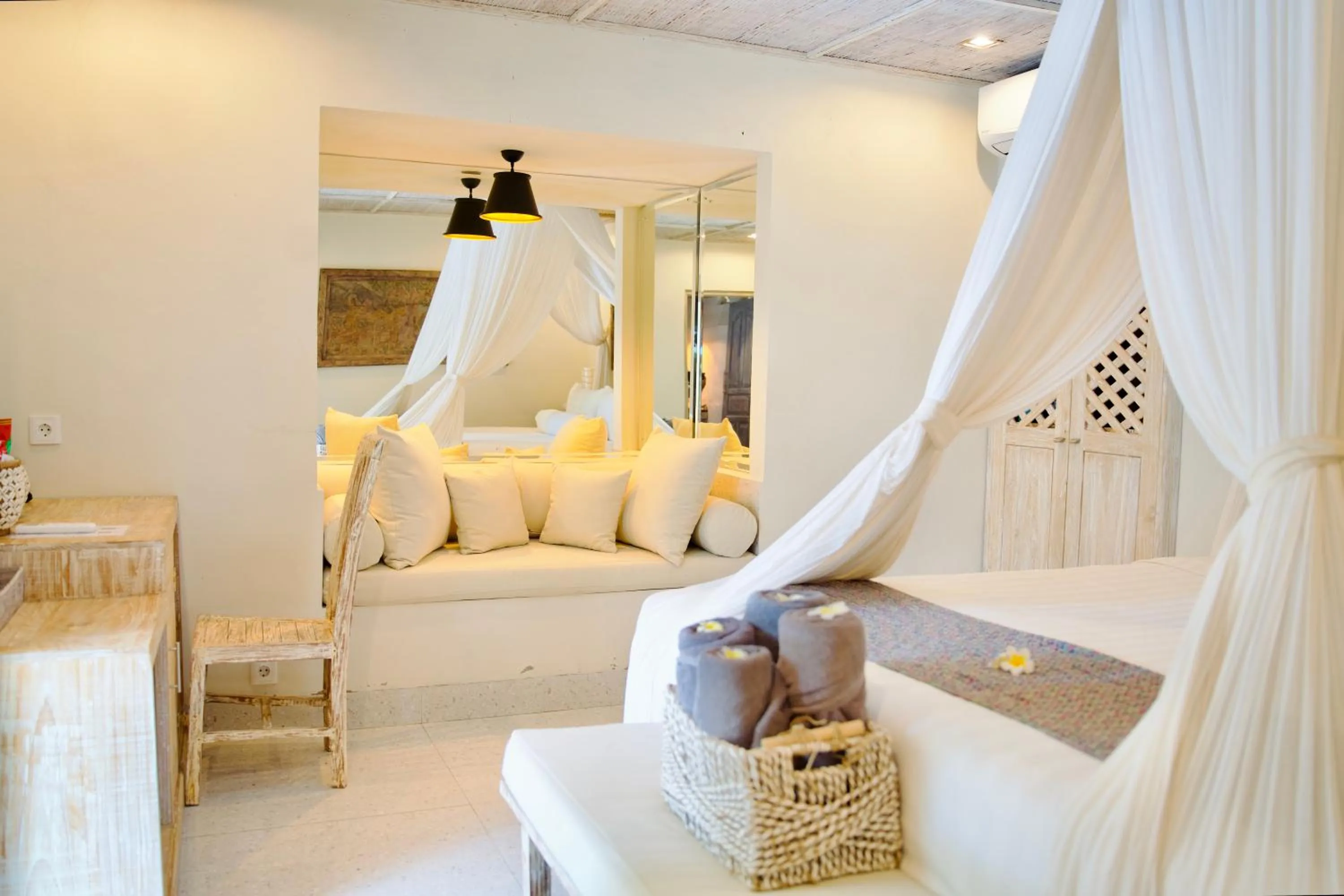 Bedroom, Bed in Dhauteya Villa