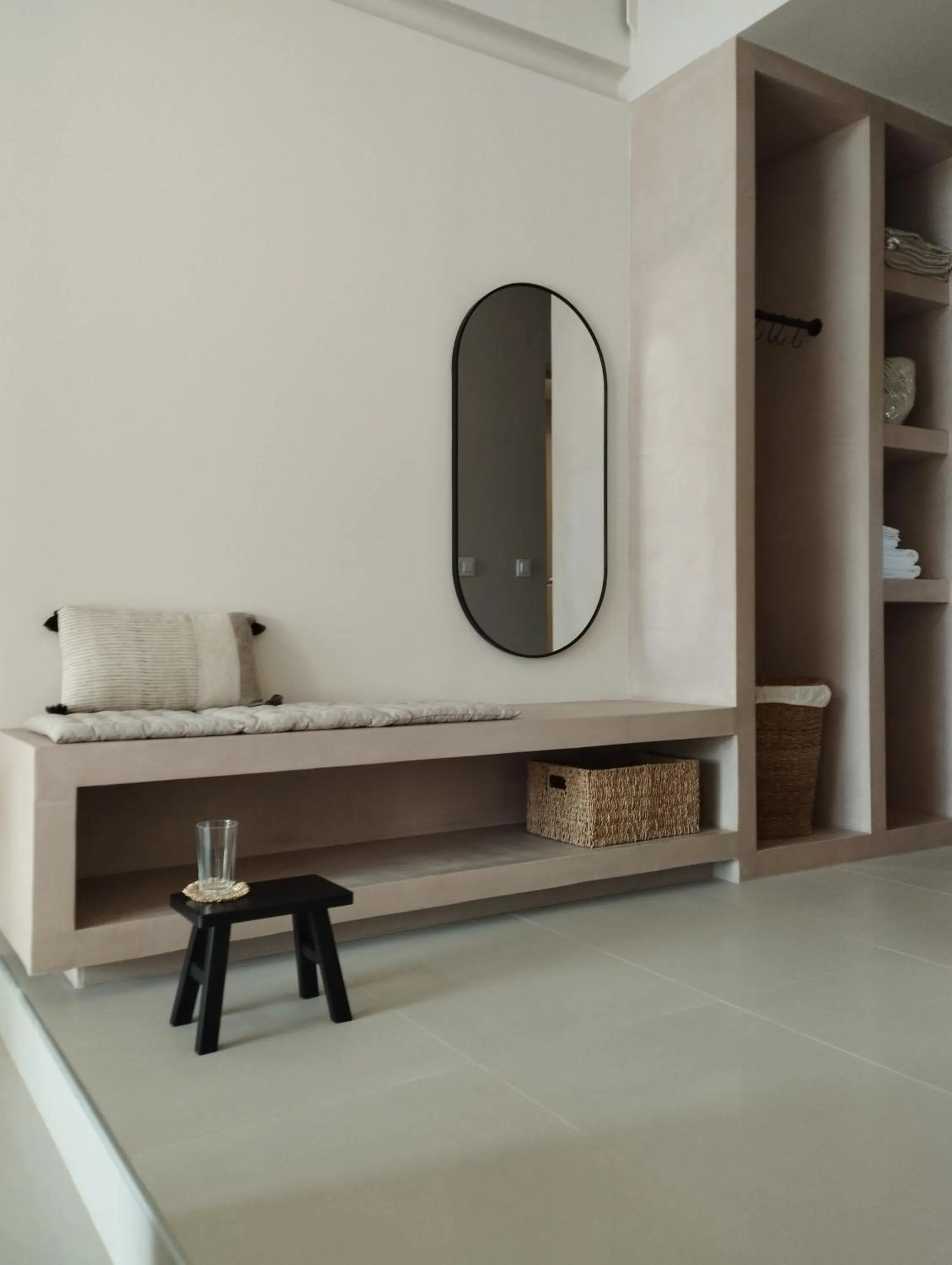 Seating area in Pnoe Eco Residences