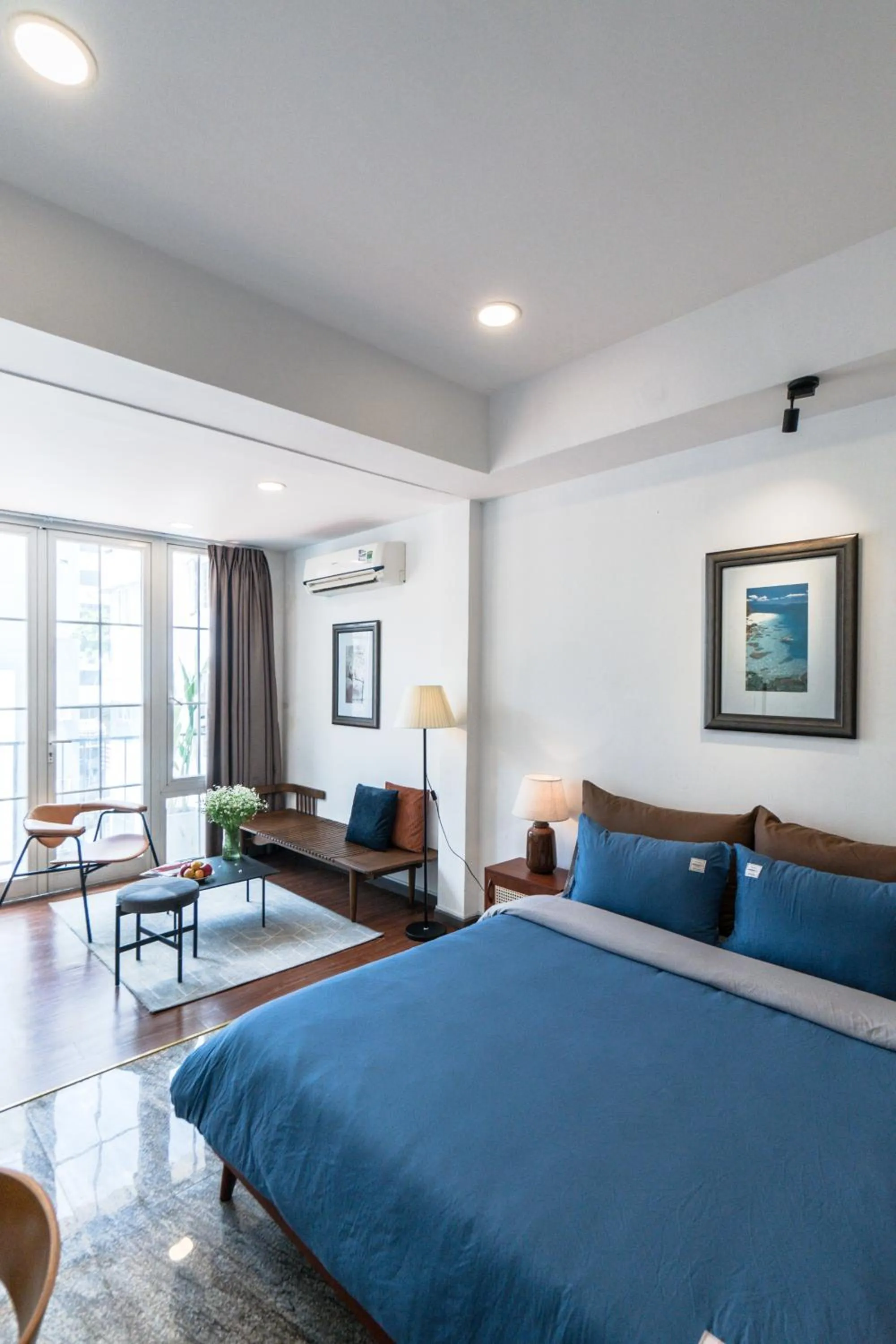 Photo of the whole room, Bed in Nexus House Cay Diep - Near Independence Palace