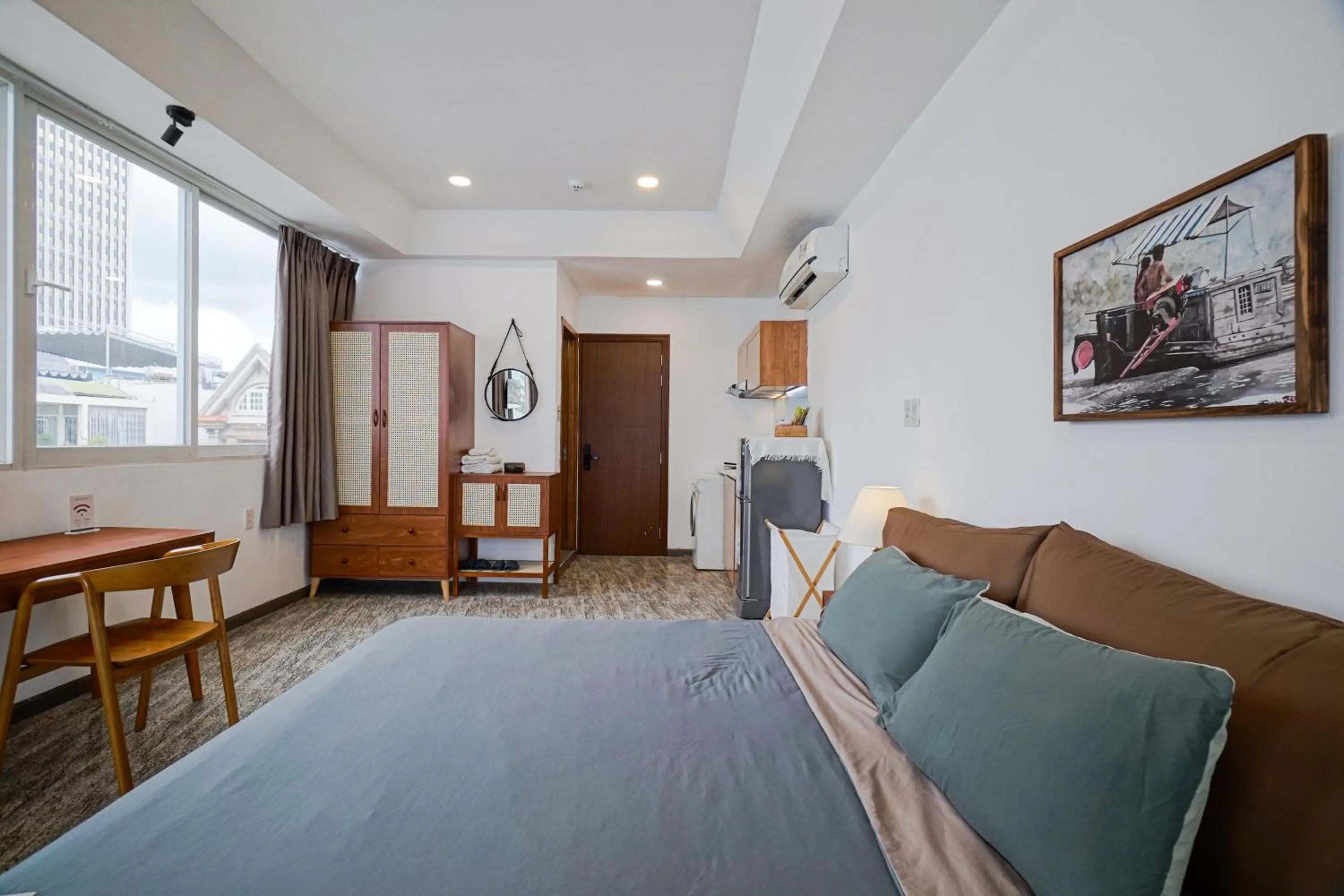 Bed in Nexus House Cay Diep - Near Independence Palace