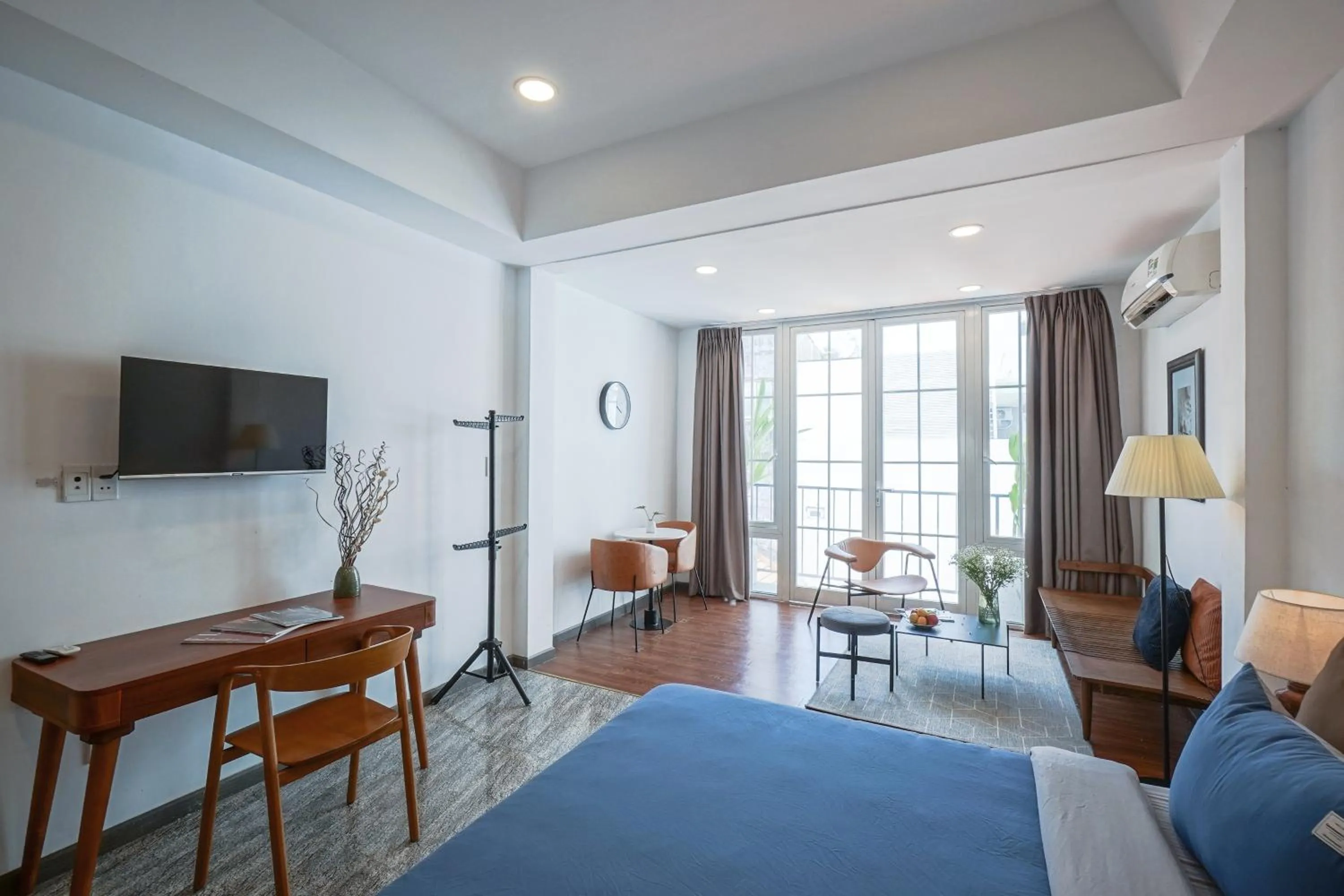 Living room, Bed in Nexus House Cay Diep - Near Independence Palace