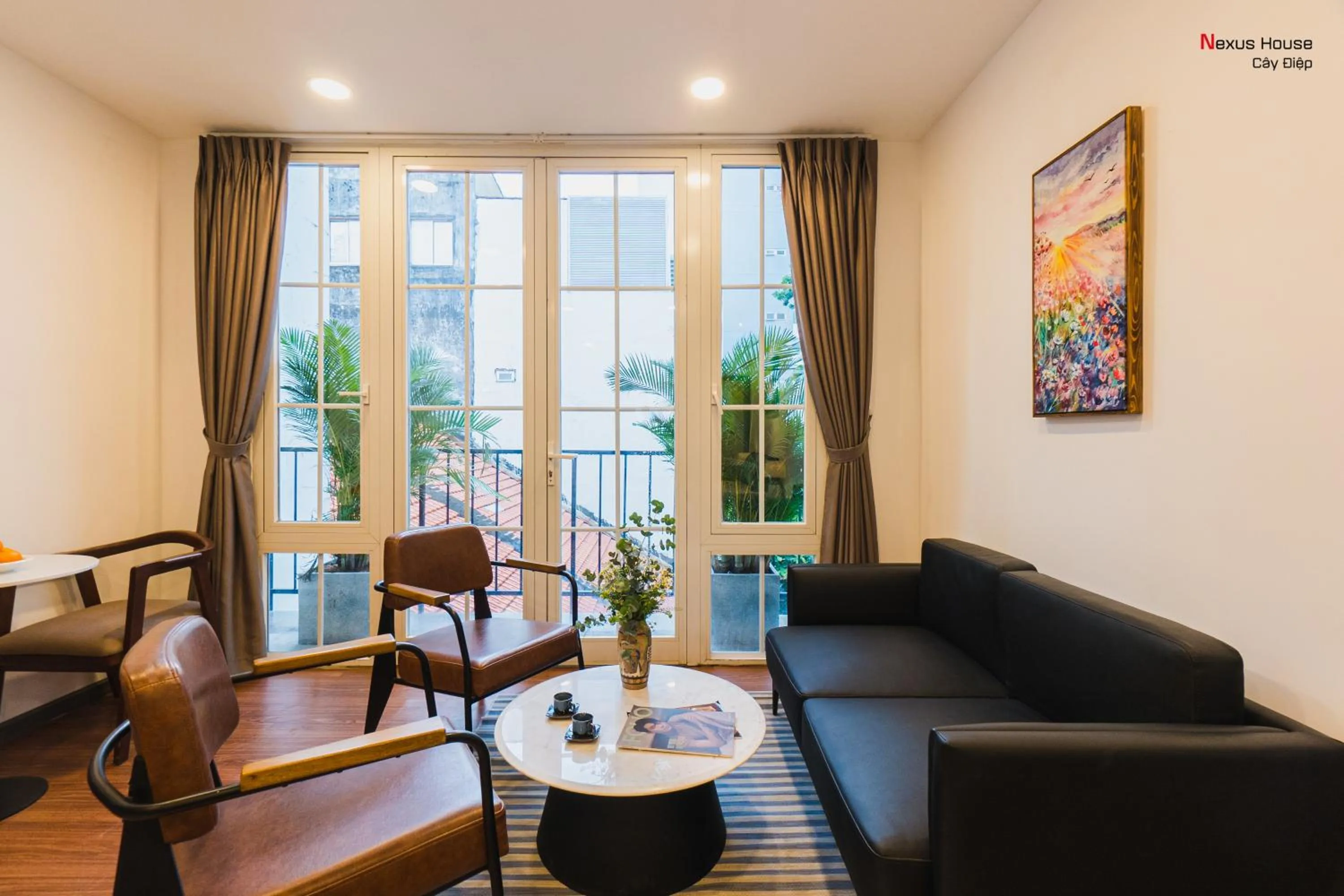 Living room in Nexus House Cay Diep - Near Independence Palace