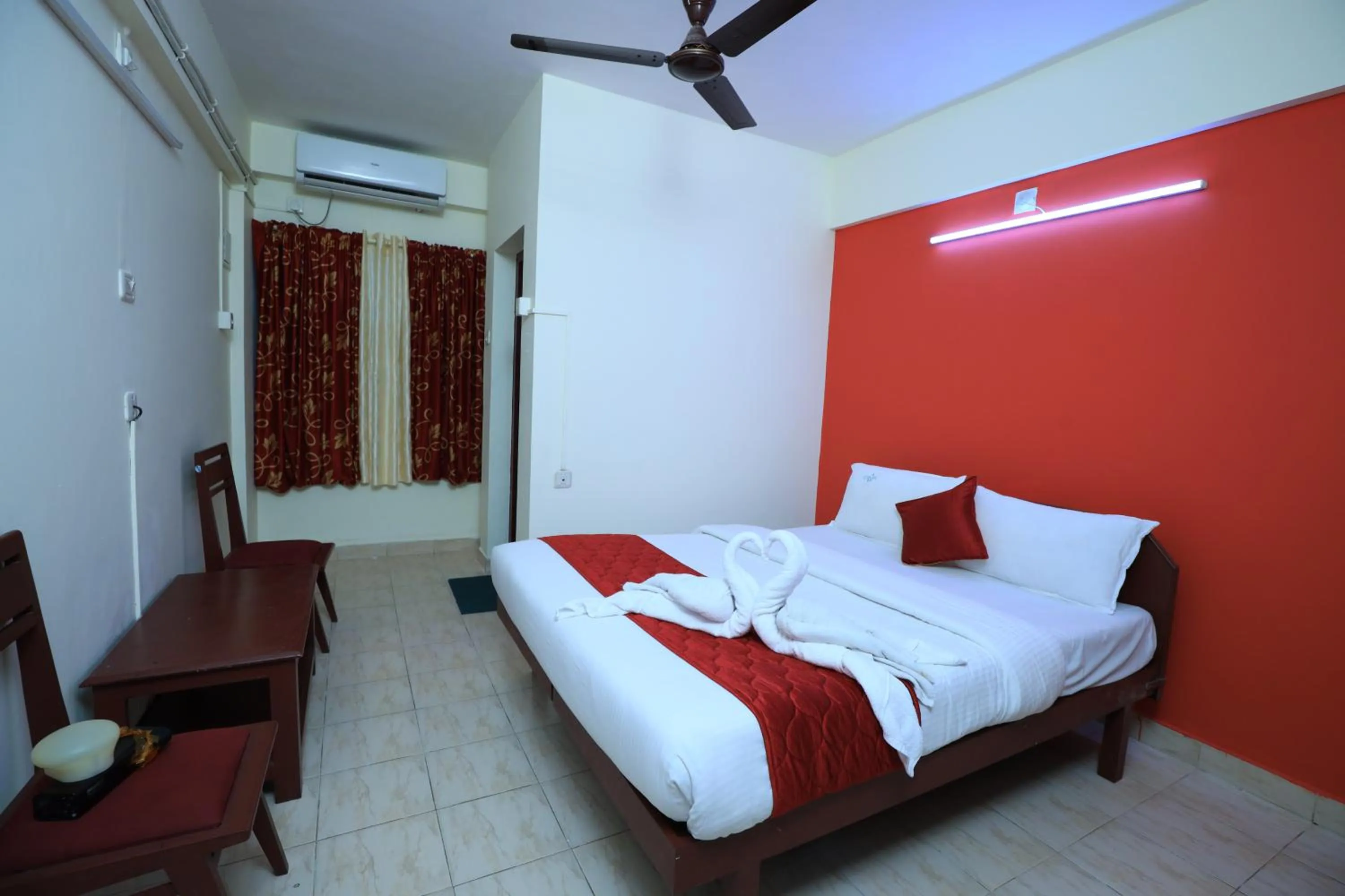 Bed in Hotel Gamas Inn