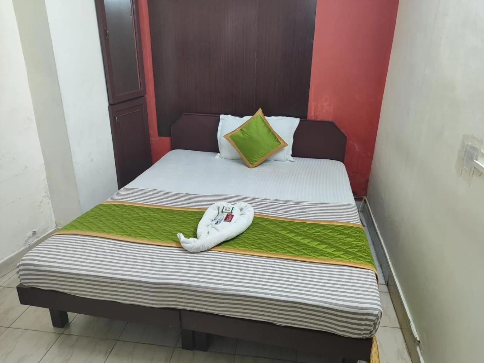 Bed in Hotel Gamas Inn