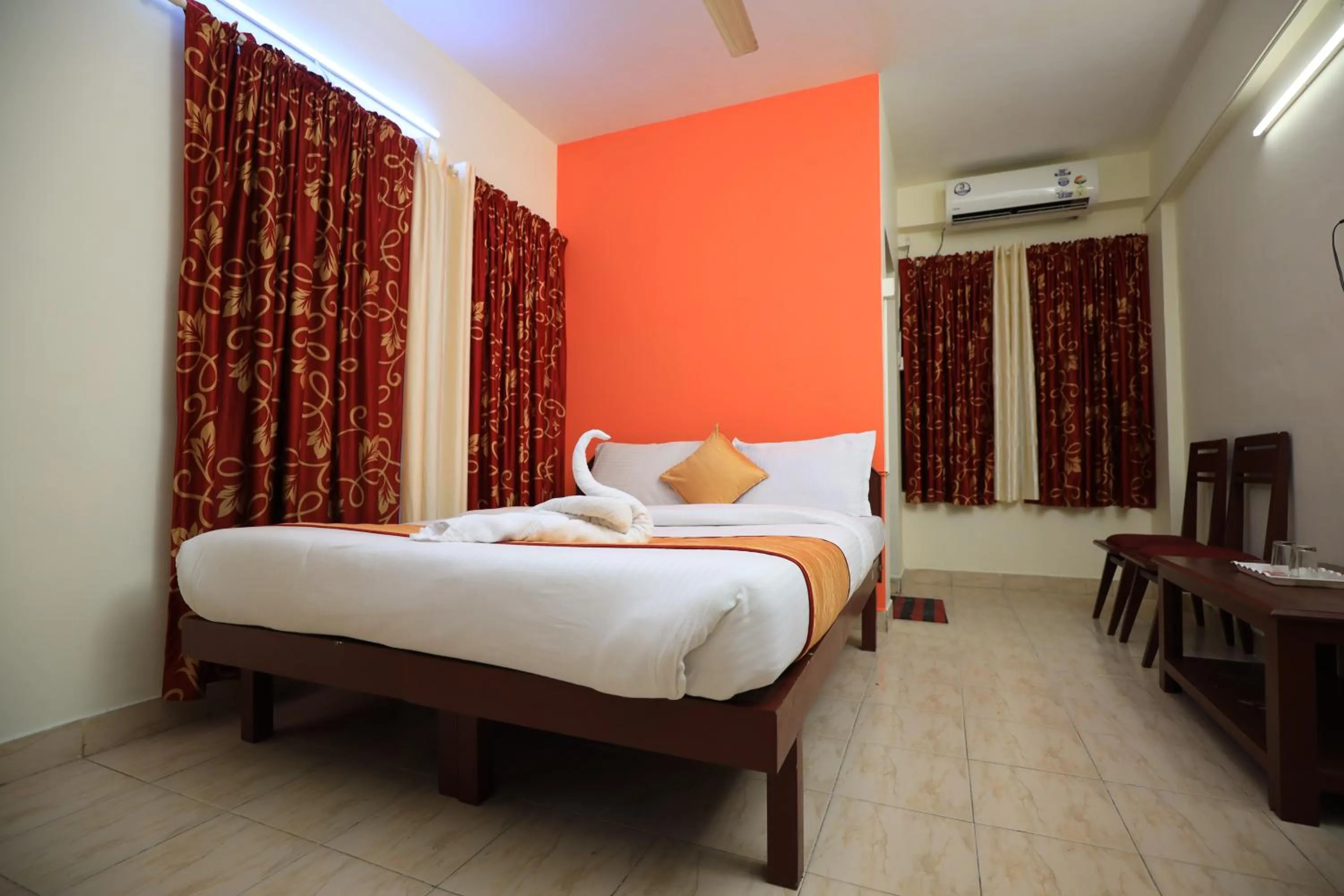 Bed in Hotel Gamas Inn