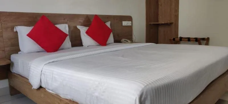 Bed in Sapphero Akshar Inn- Jamnagar