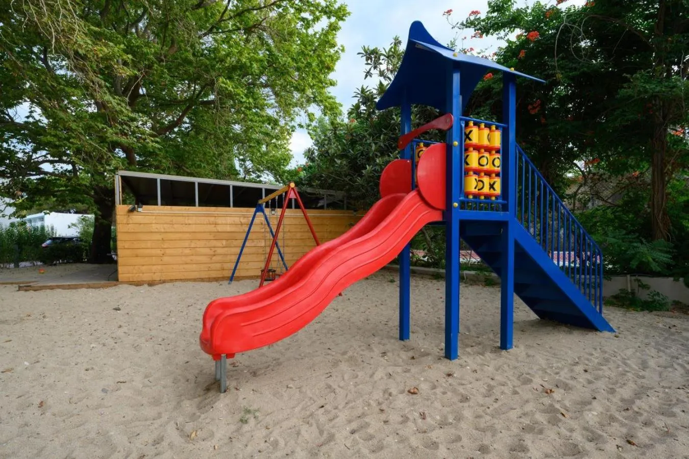 Children play ground in Ninos Grand Beach Resort