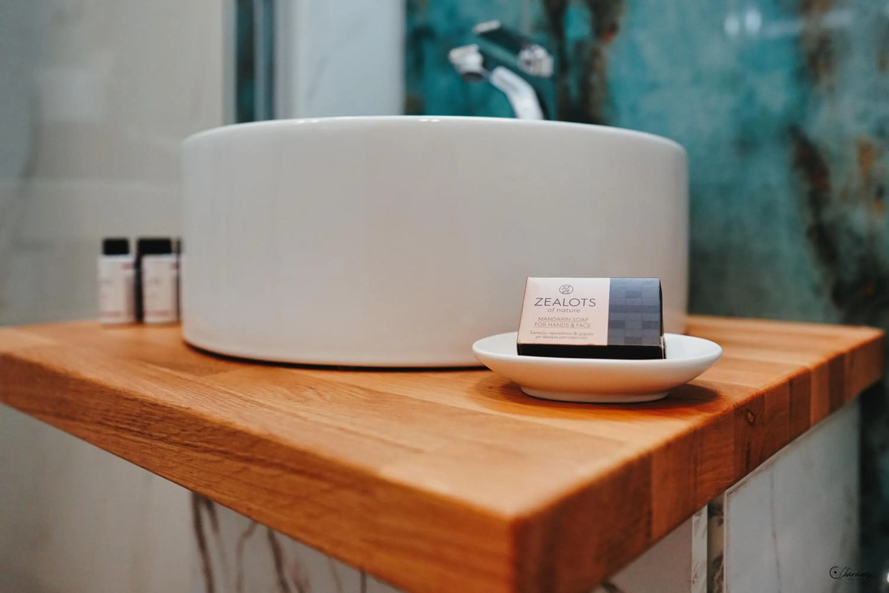 Shower in Electra Suites