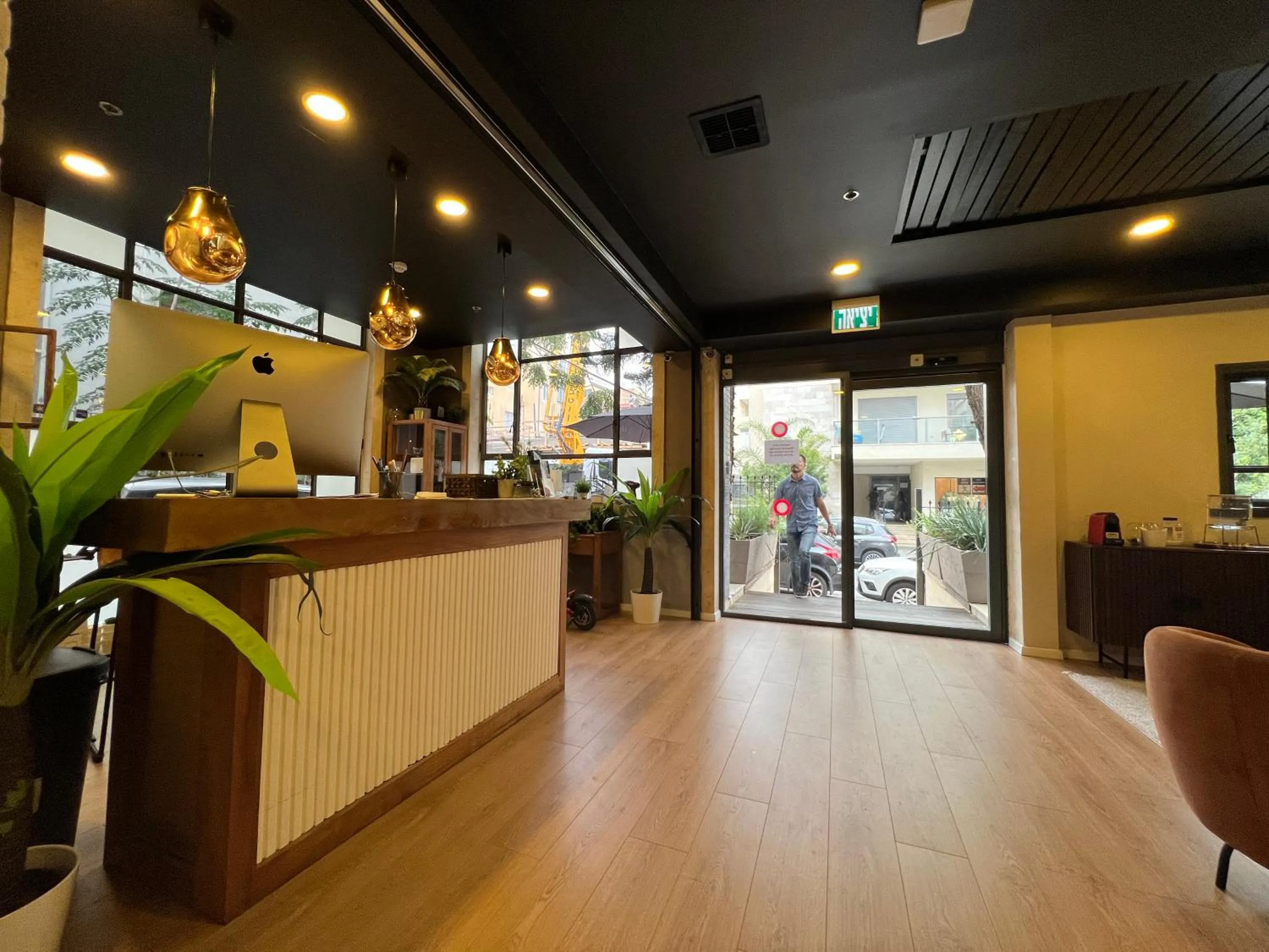 Lobby or reception in Beer Garden Hotel