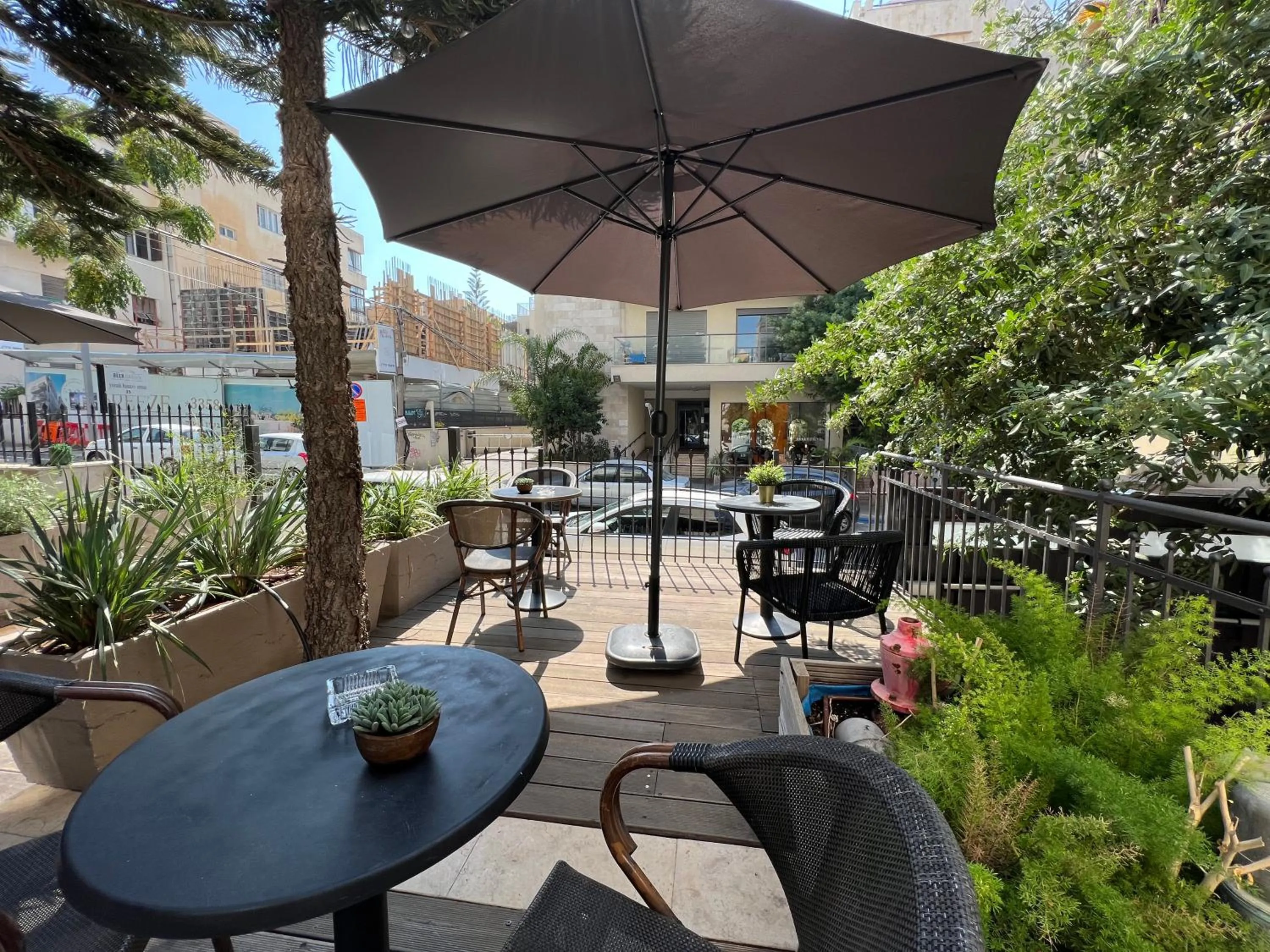 Property building in Beer Garden Hotel