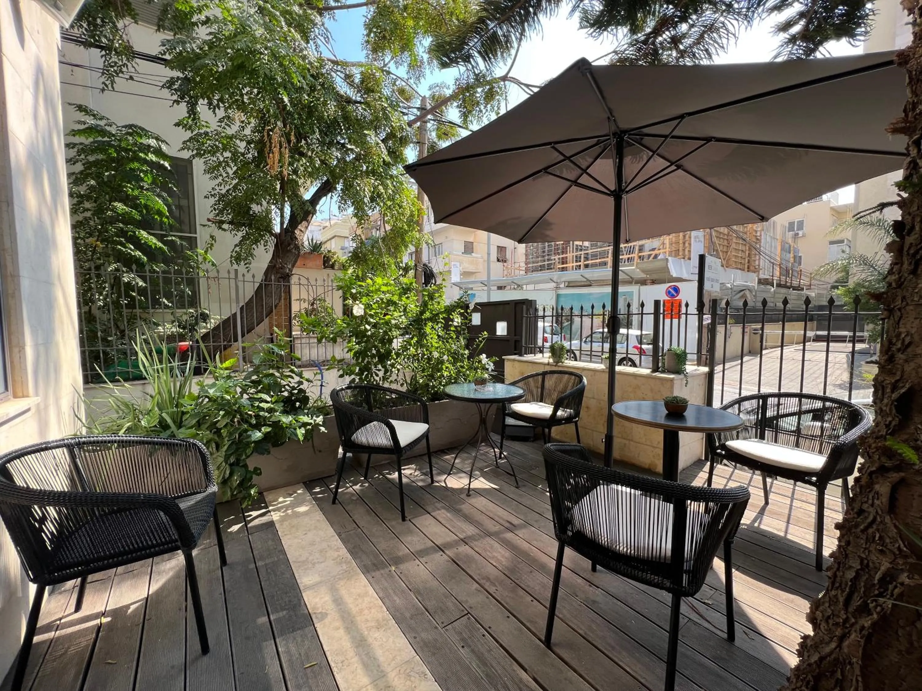 Property building in Beer Garden Hotel