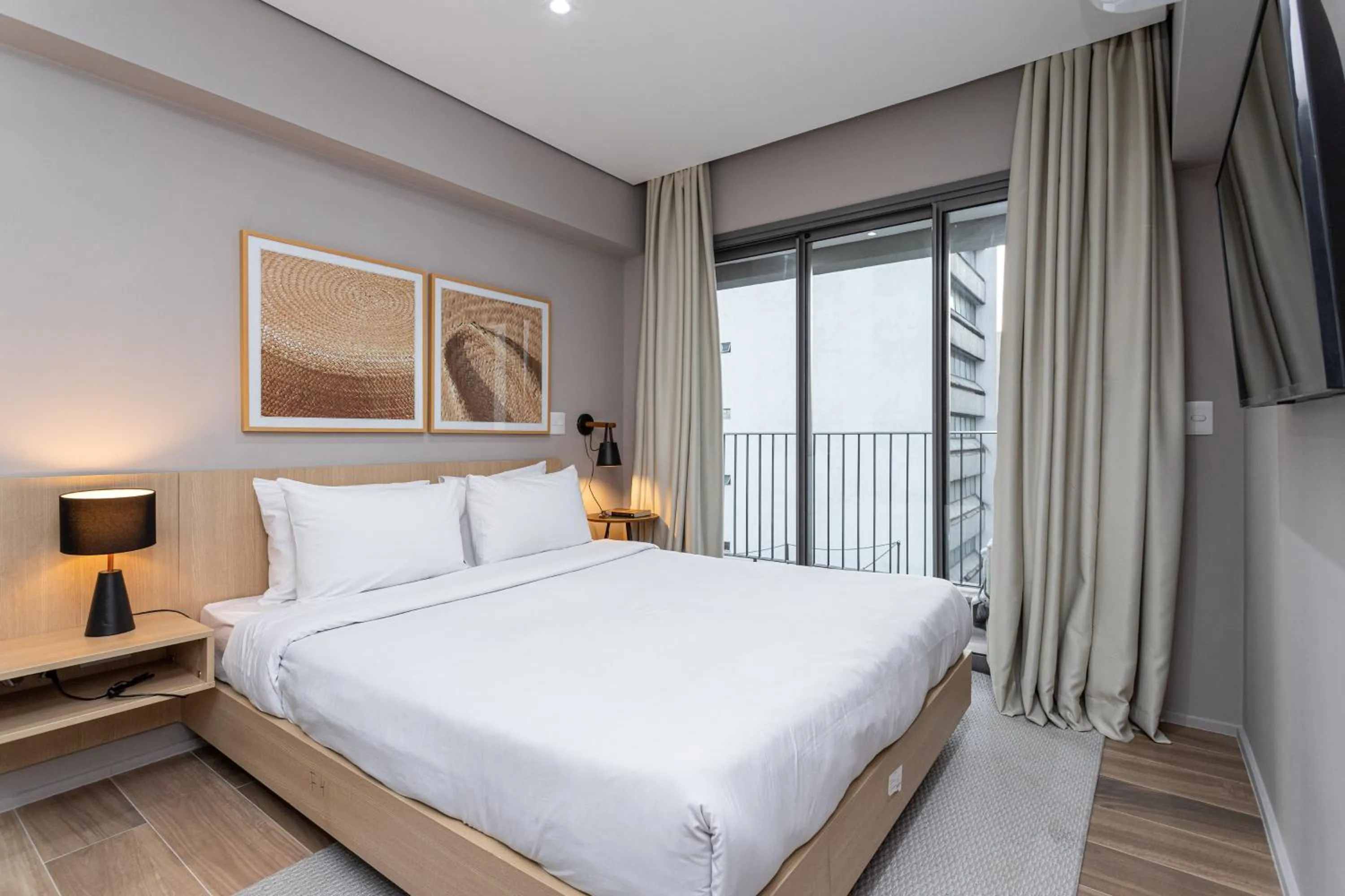 Bed in Next Haddock by Viva - Apartamentos próximos ao MASP e a metros da Estação Consolação e Avenida Paulista