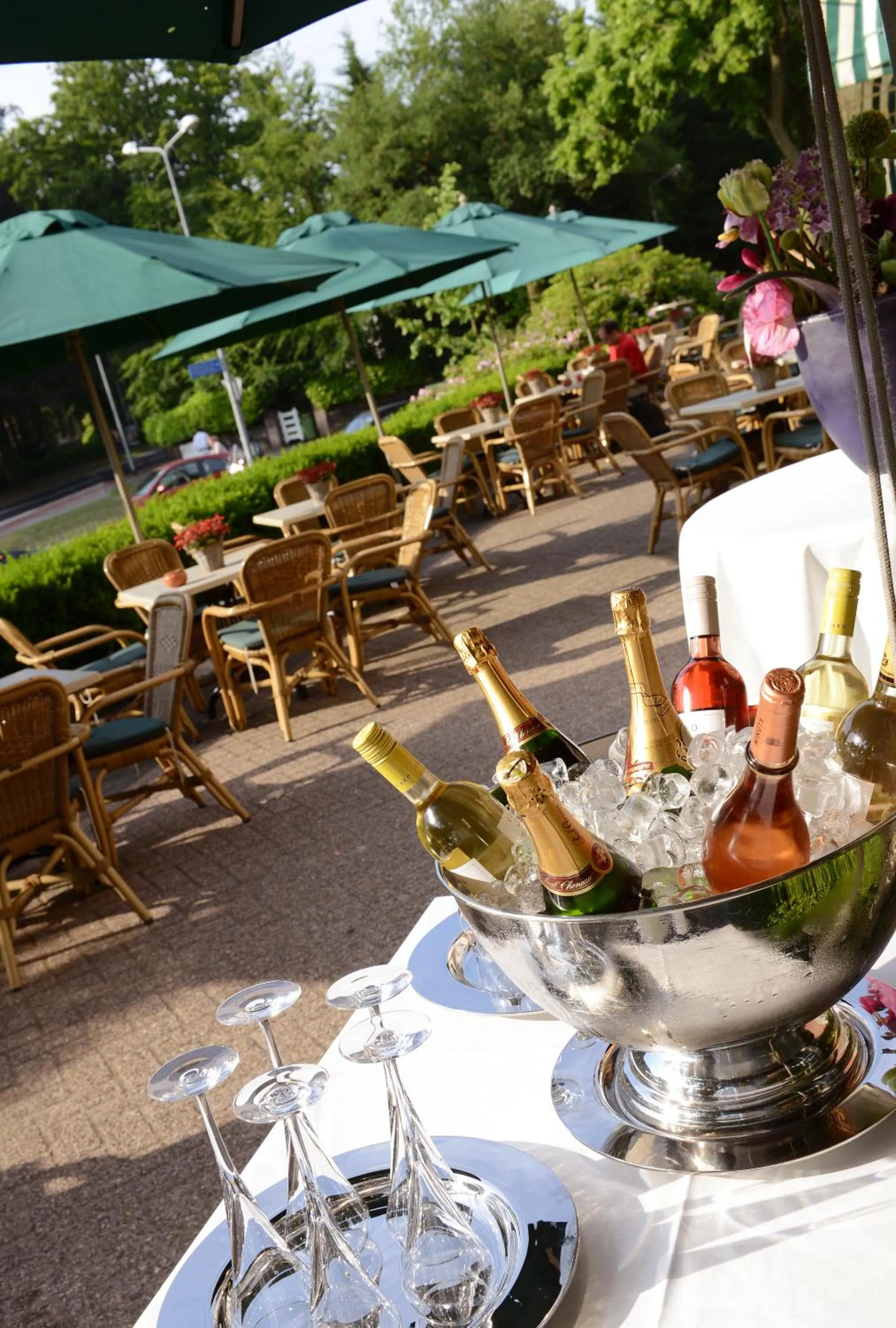 Balcony/Terrace in Amrâth Hotel Lapershoek Arenapark