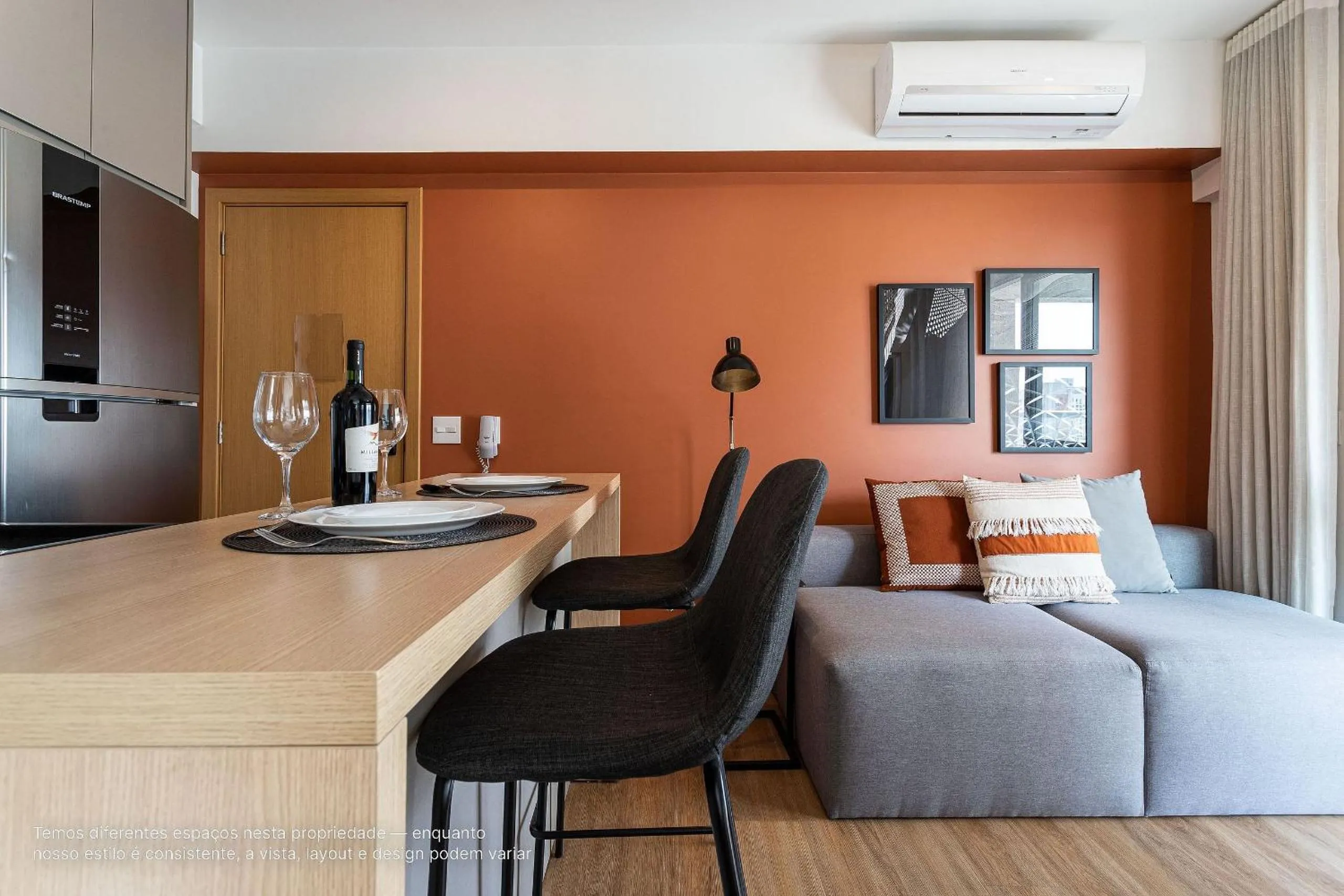 Kitchen or kitchenette in Homelike by Viva - Apartamentos completos em Pinheiros a uma quadra da Faria Lima