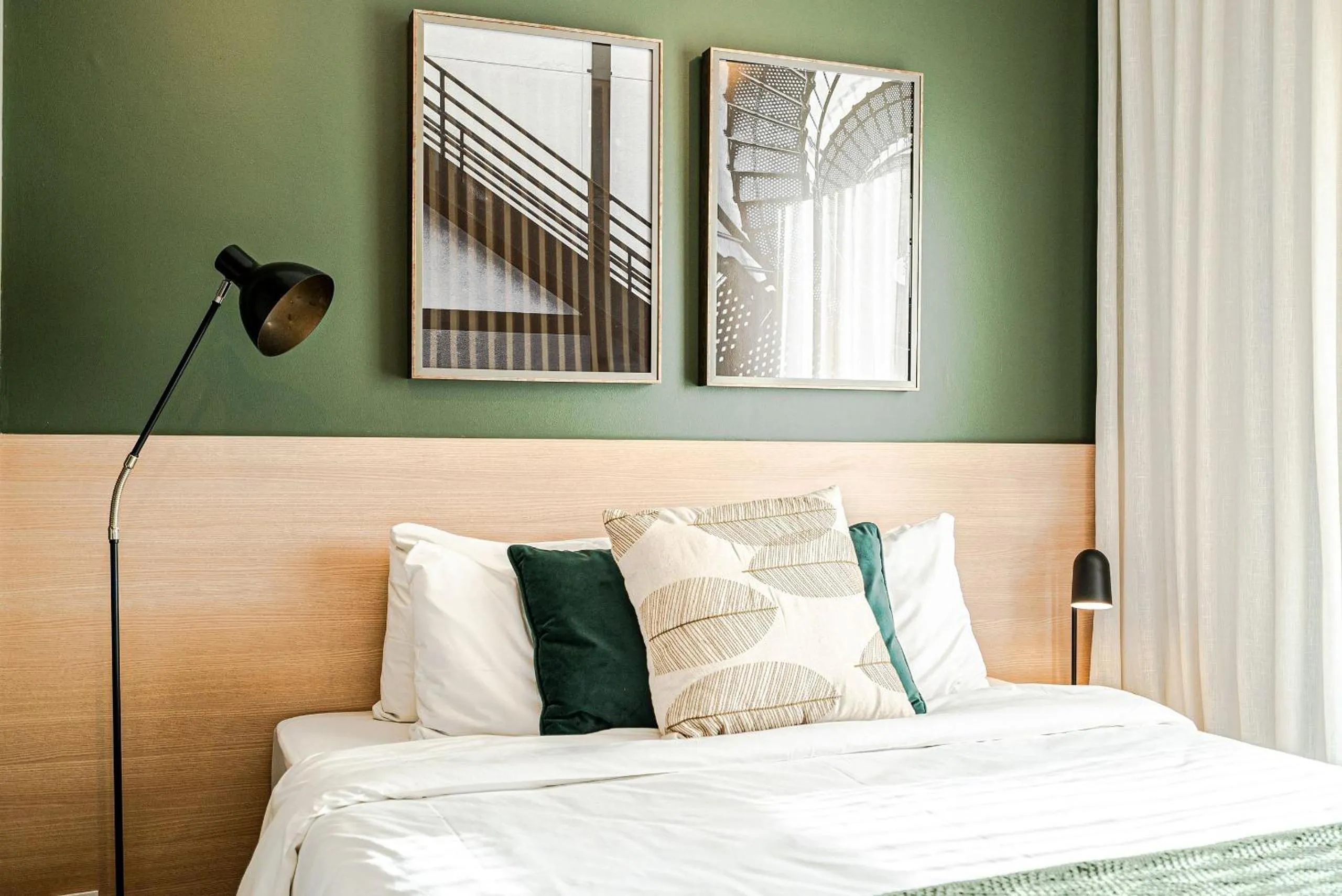 Bed in Homelike by Viva - Apartamentos completos em Pinheiros a uma quadra da Faria Lima