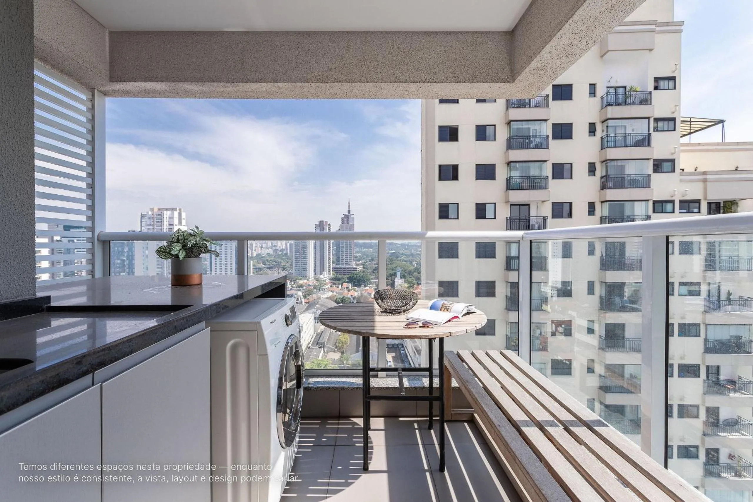 View (from property/room) in Homelike by Viva - Apartamentos completos em Pinheiros a uma quadra da Faria Lima