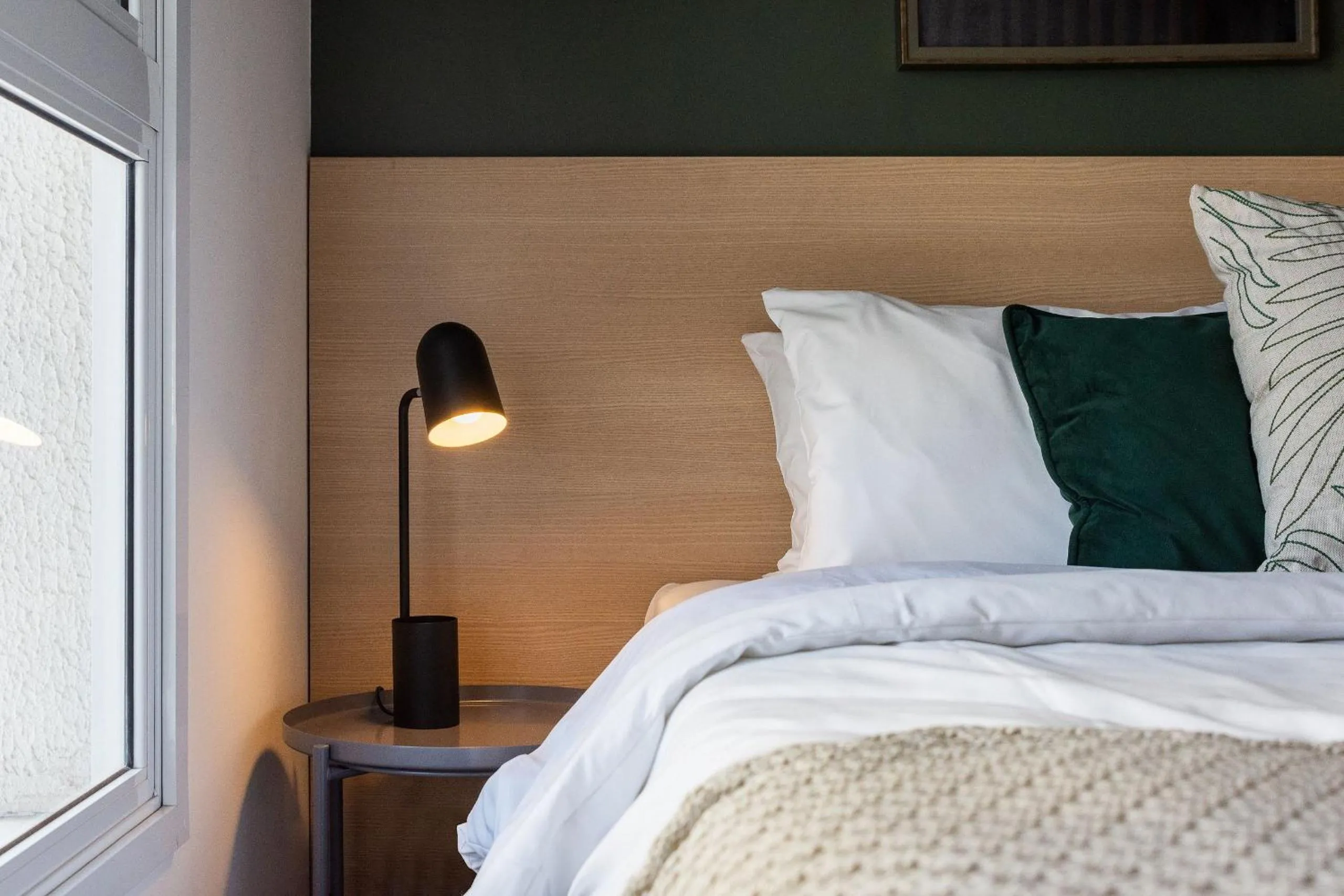 Bed in Homelike by Viva - Apartamentos completos em Pinheiros a uma quadra da Faria Lima