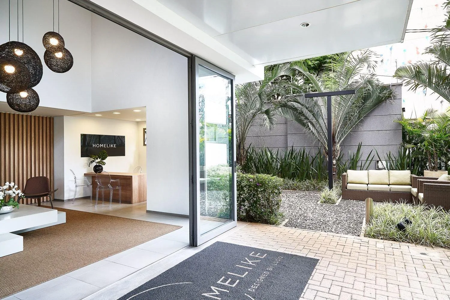 Garden in Homelike by Viva - Apartamentos completos em Pinheiros a uma quadra da Faria Lima