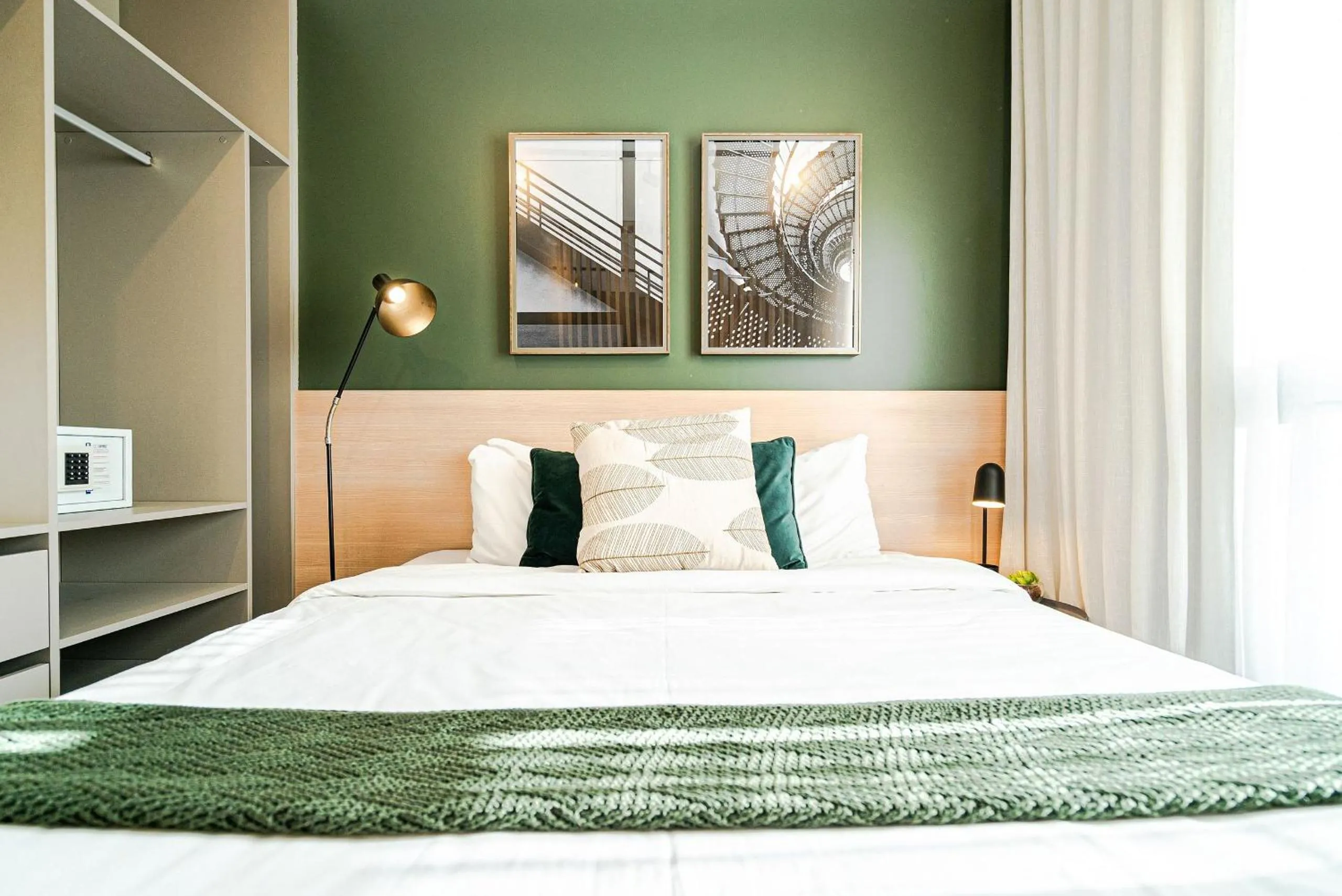 Bed in Homelike by Viva - Apartamentos completos em Pinheiros a uma quadra da Faria Lima