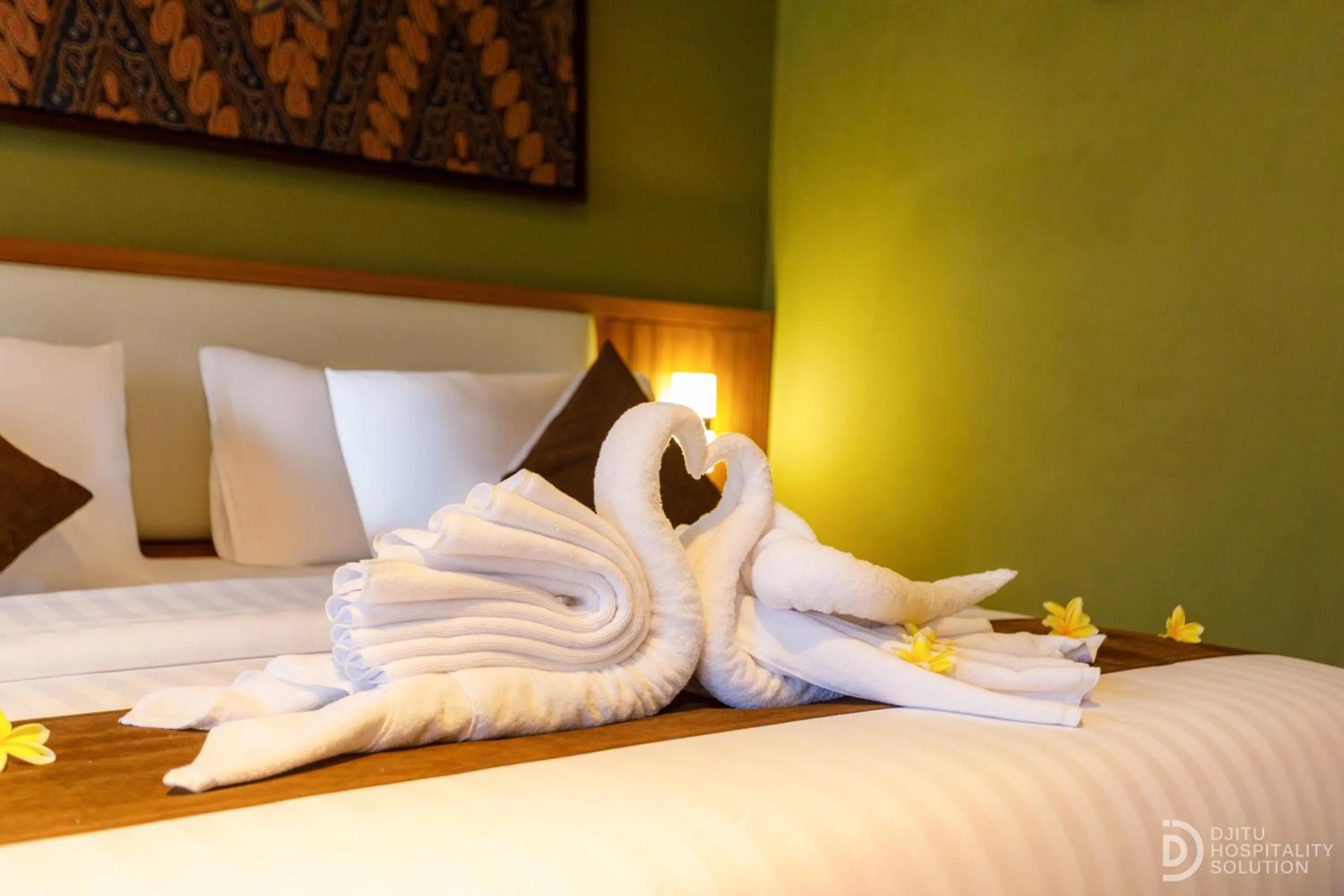 Bed in ME Villa Pererenan