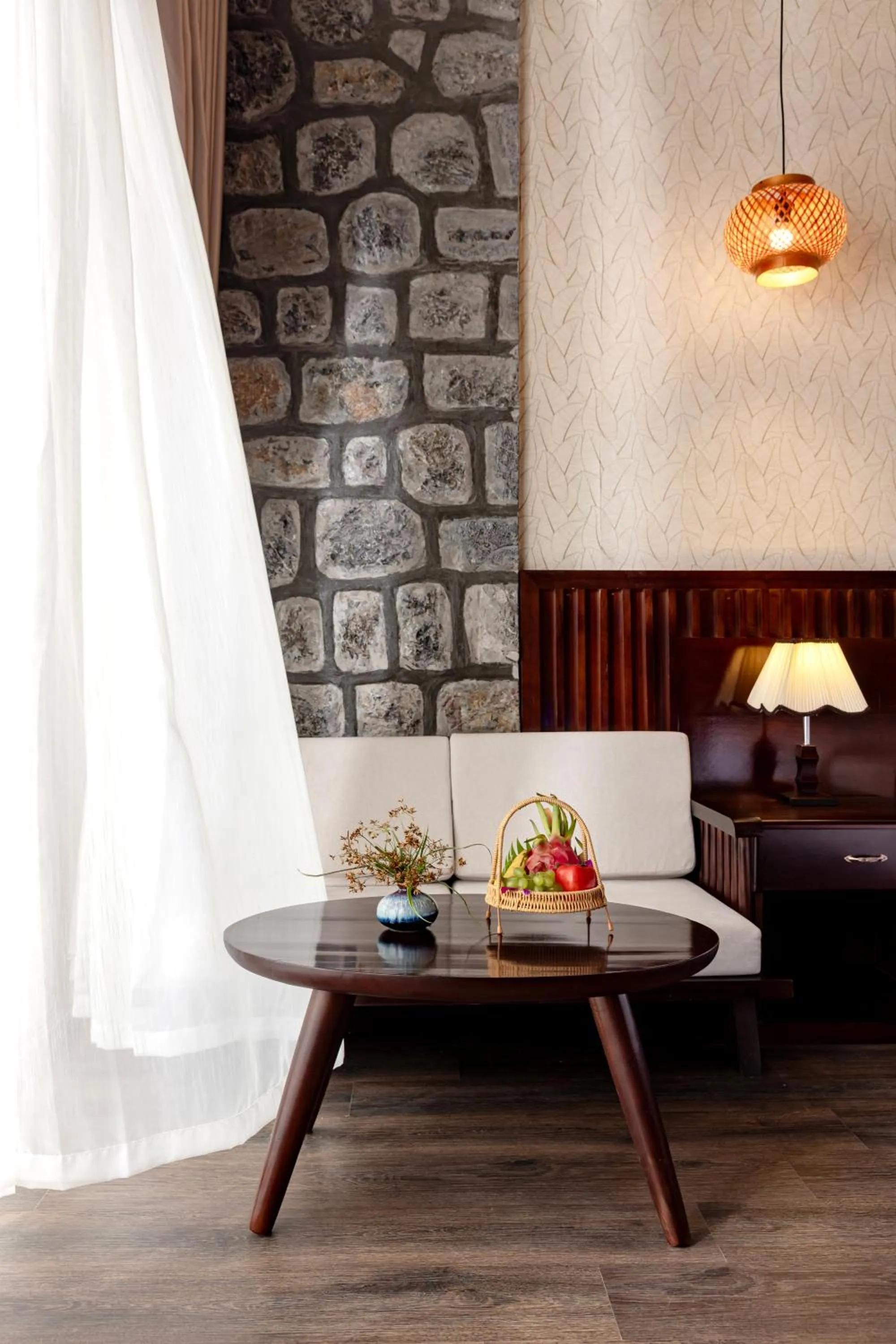 Seating area in Athena Premier Resort Ninh Bình