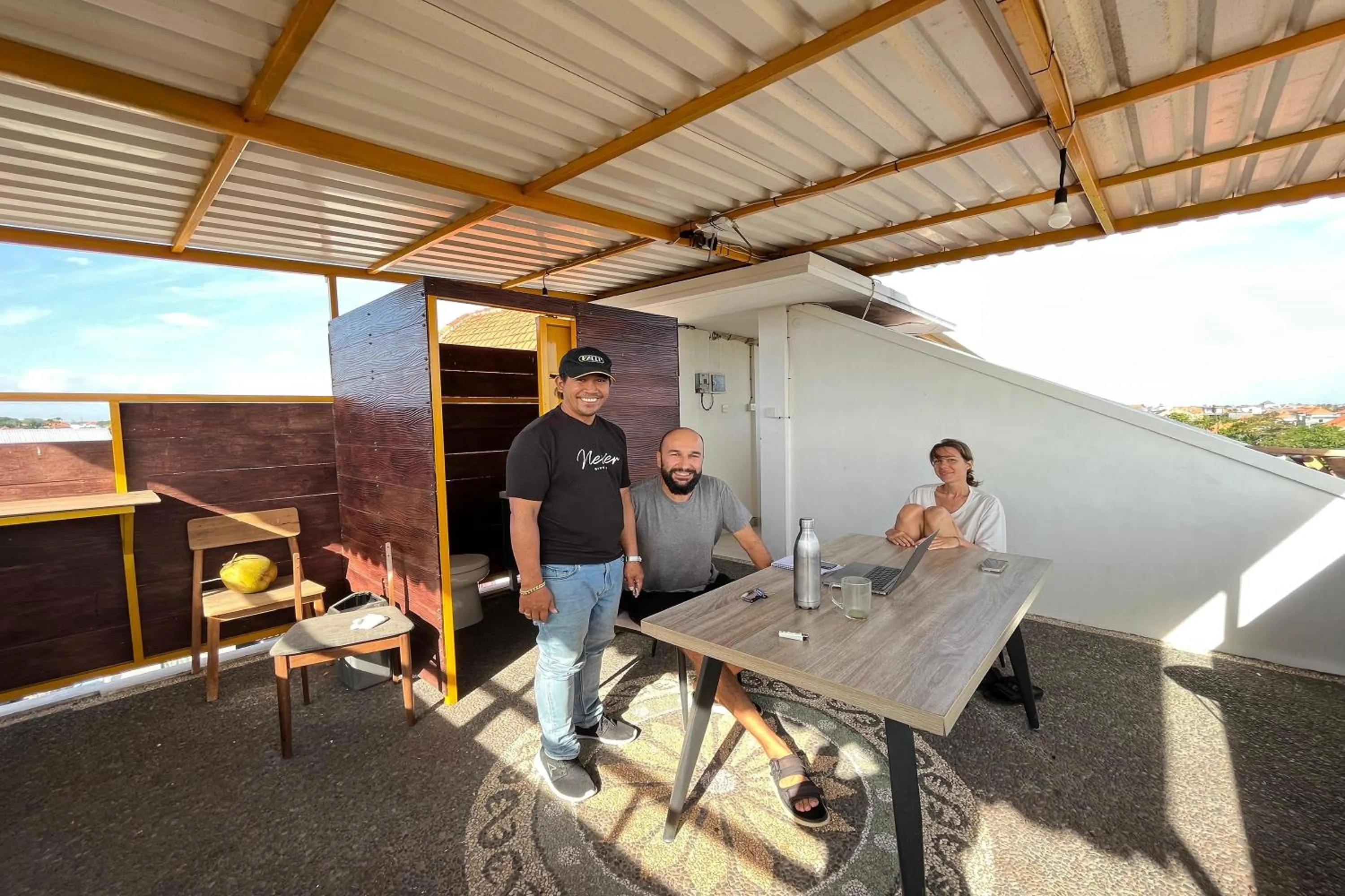 Balcony/Terrace in Margarita Apartment and Coworking Canggu