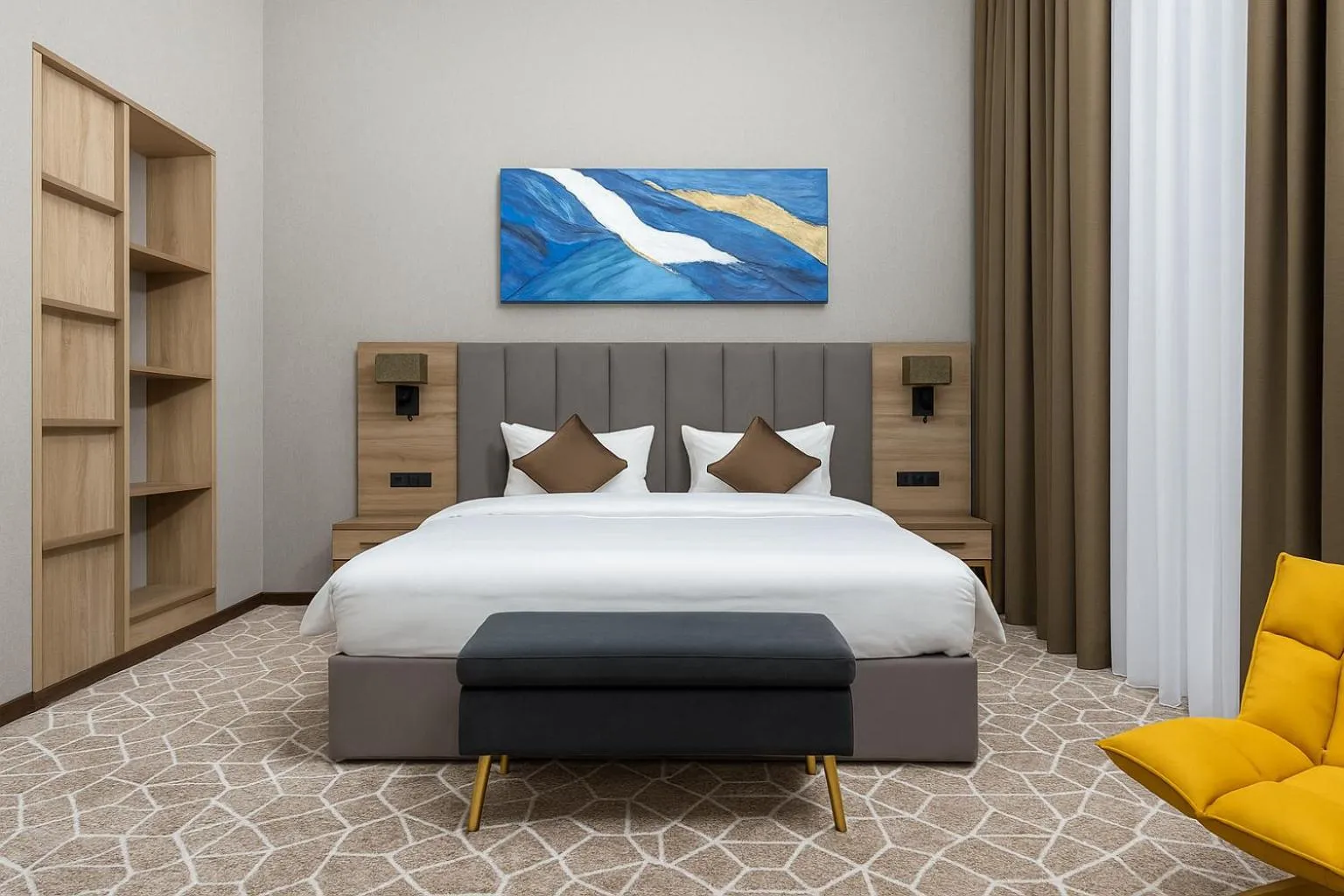 Bed in Tauke Khan Plaza