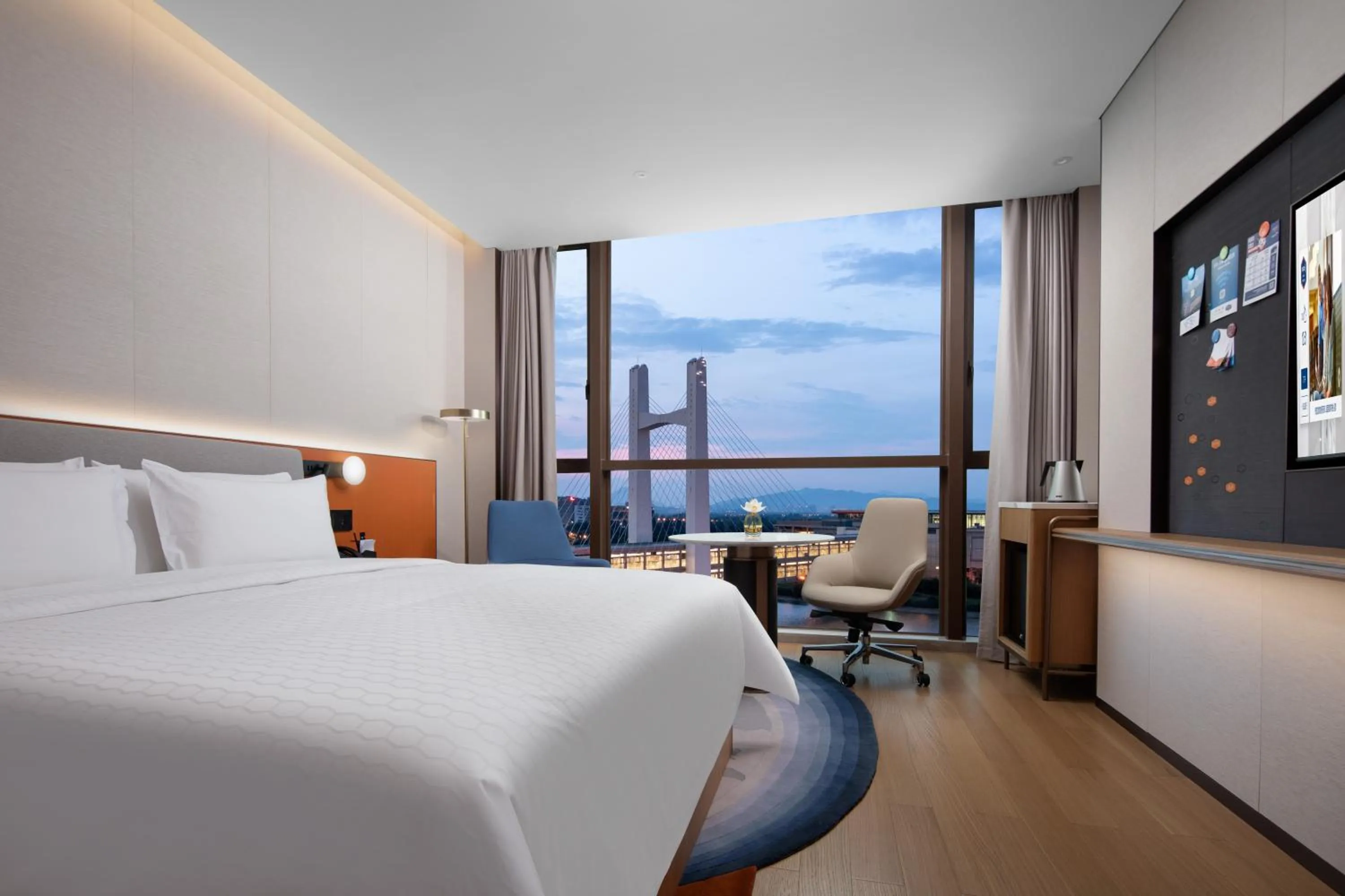 Bed in Hampton by Hilton Shenzhen Futian Port