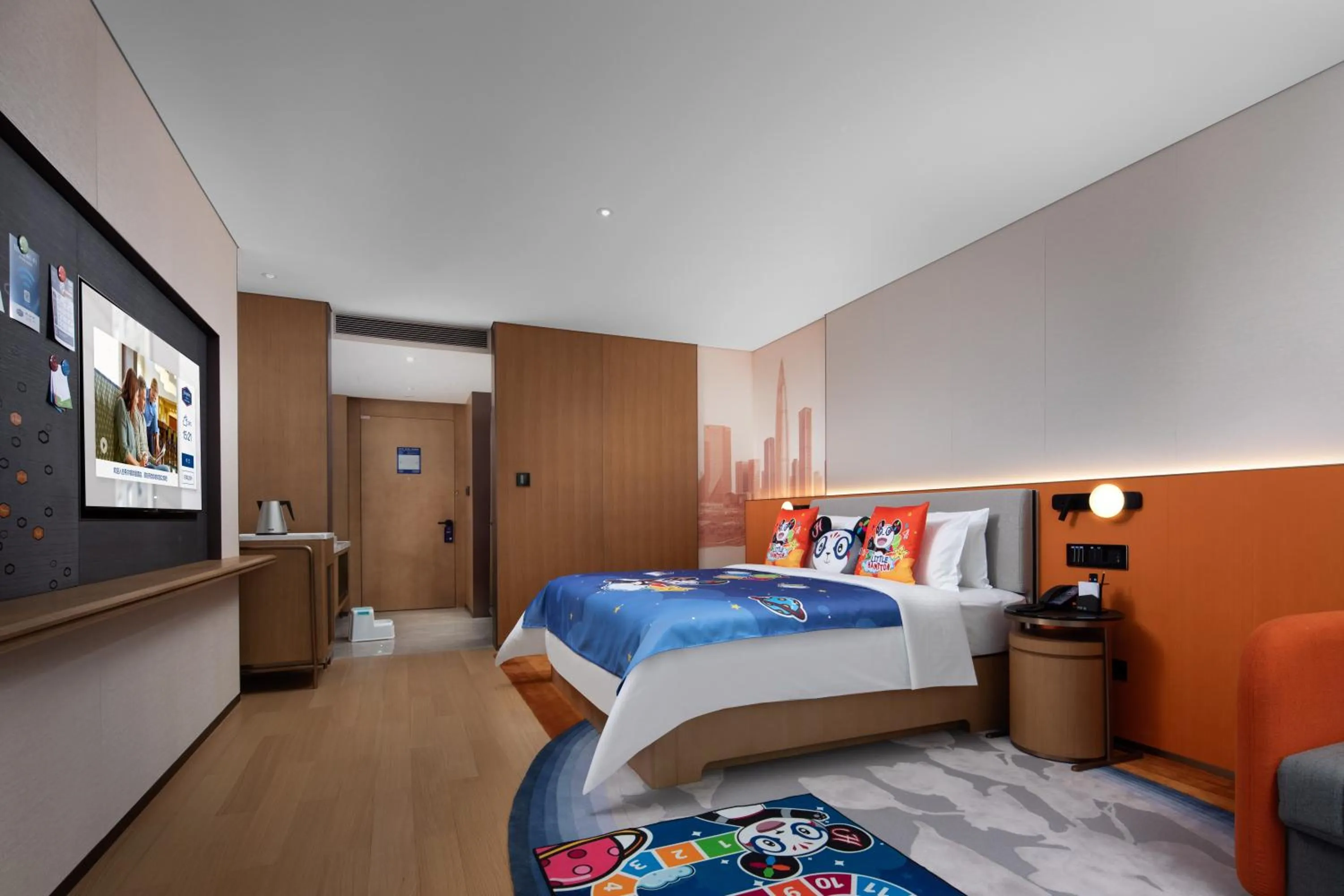 Bed in Hampton by Hilton Shenzhen Futian Port