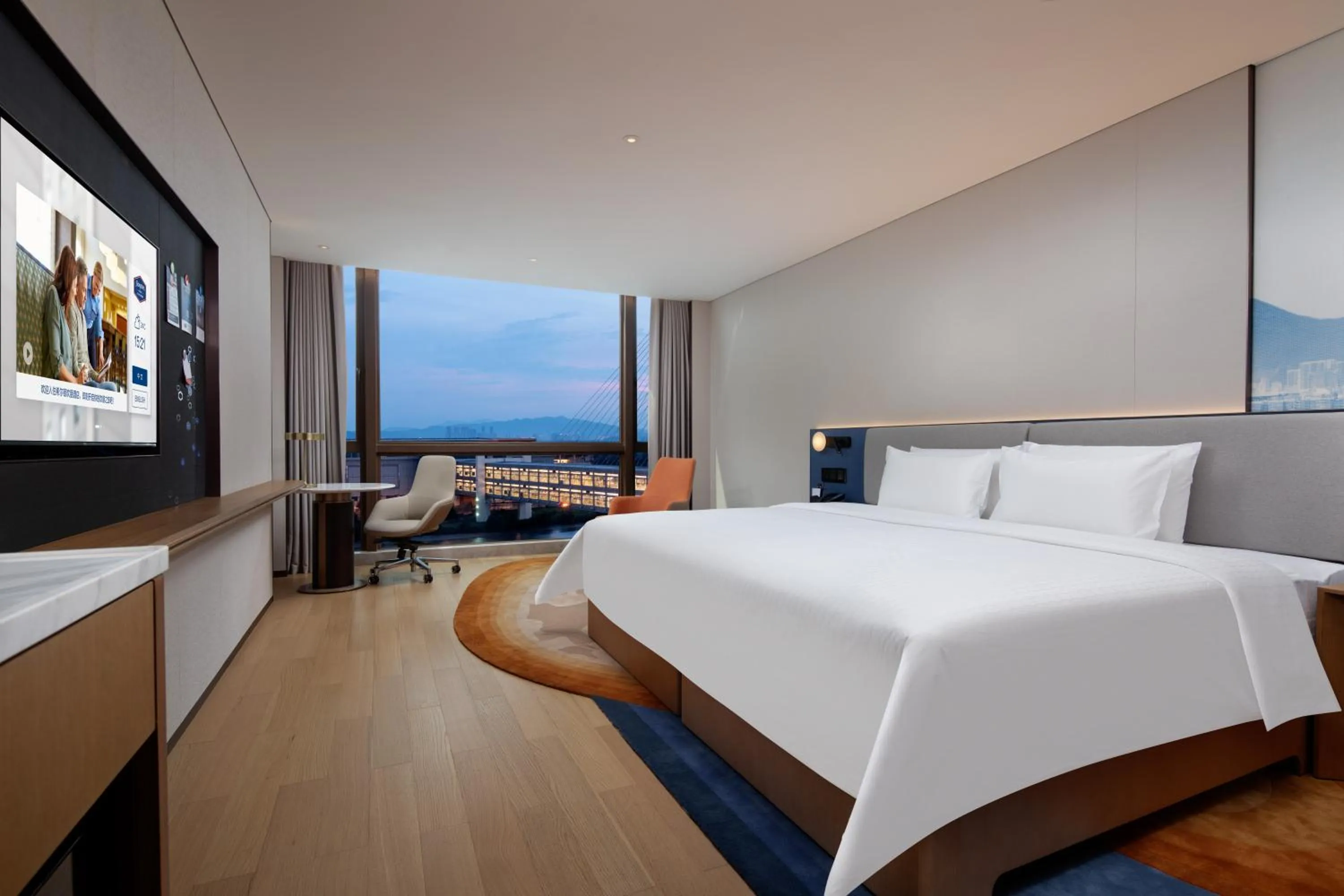 Bed in Hampton by Hilton Shenzhen Futian Port