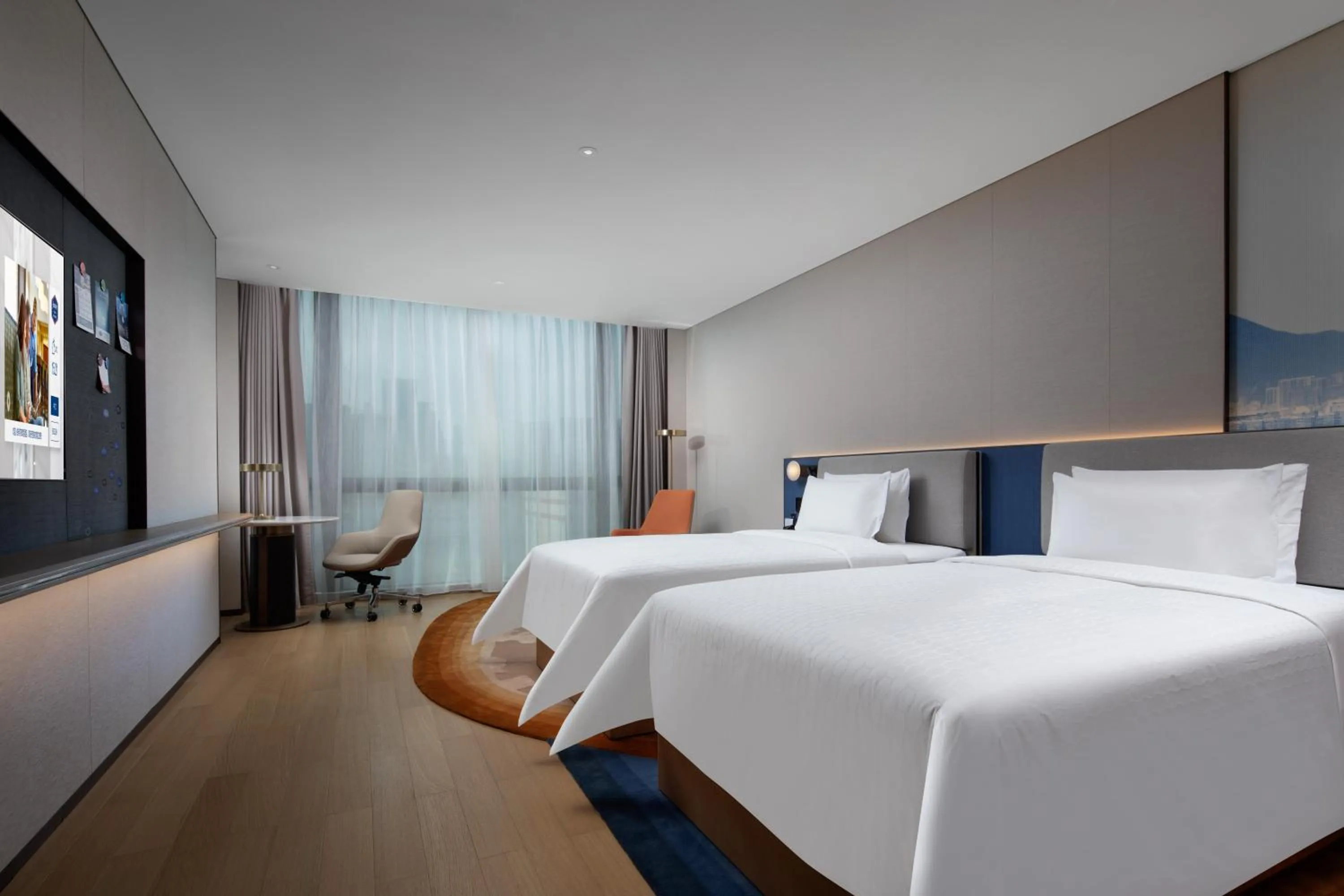 Bed in Hampton by Hilton Shenzhen Futian Port