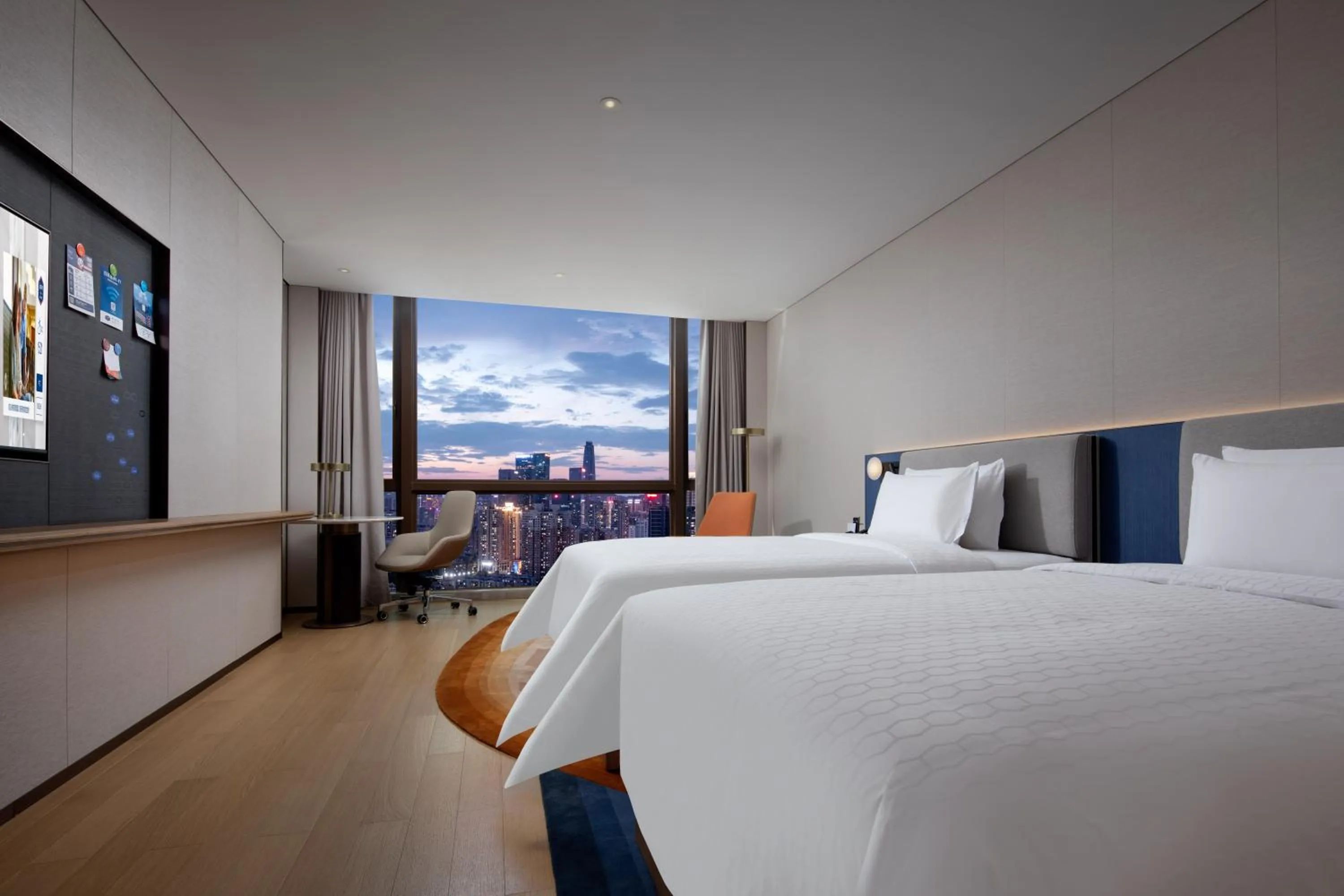 Bed in Hampton by Hilton Shenzhen Futian Port